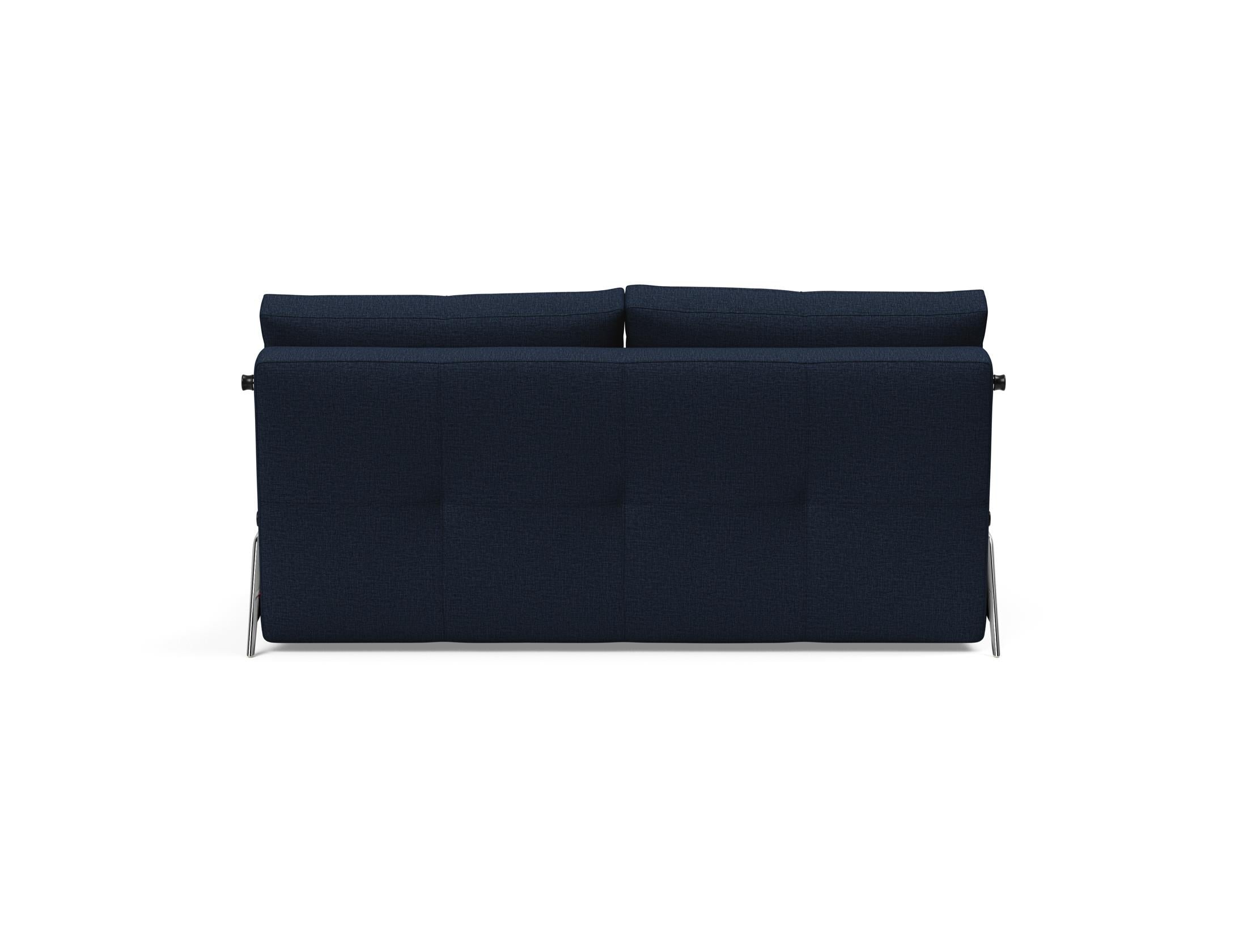 Cubed Klappsofa 160: Elegantes und funktionales Sofa, das sich mühelos in ein Bett verwandelt – perfekt für kleine Wohnungen und Gäste.