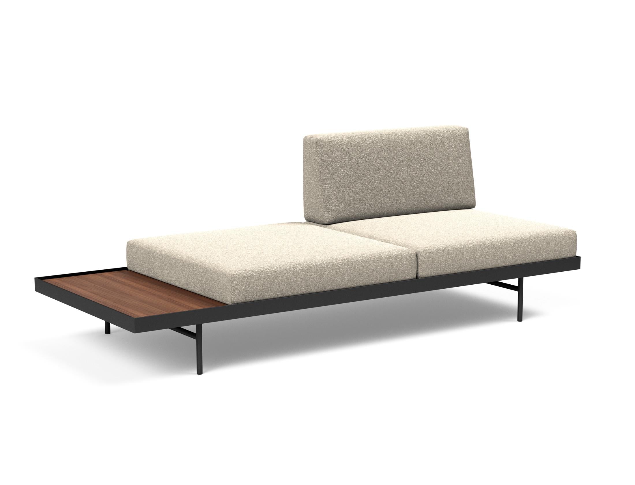 Puri Klappsofa mit Tisch von Innovation Living: Stilvolles Design, Funktionalität, langlebige Materialien, flexibel und nachhaltig.