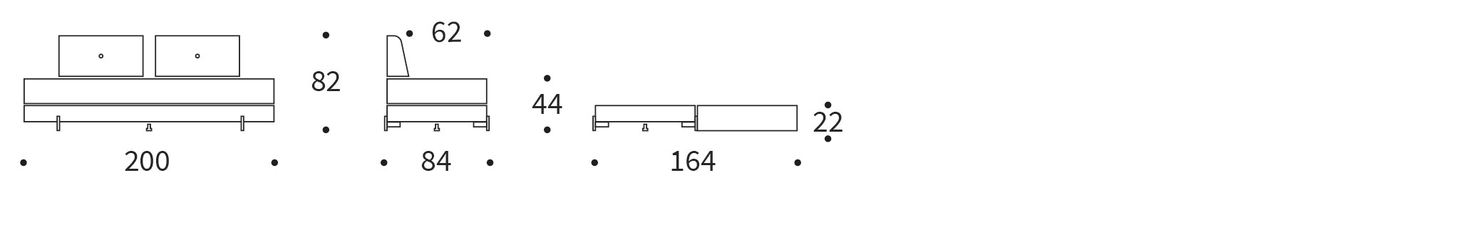 Entdecken Sie das Sigmund Bettsofa von Innovation Living: elegantes Design, hochwertige Matratzen und flexible Nutzung für Ihr Zuhause.