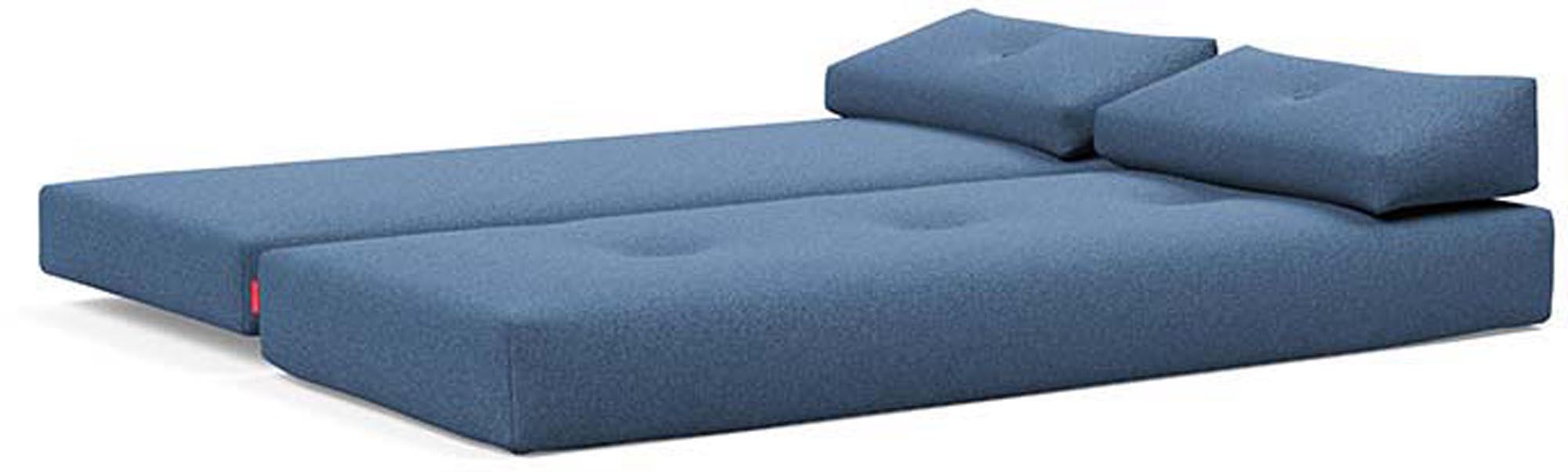 Entdecken Sie das vielseitige Sigmund Bettsofa von Innovation Living – elegant, funktional und perfekt für kleine Räume oder Gästezimmer.