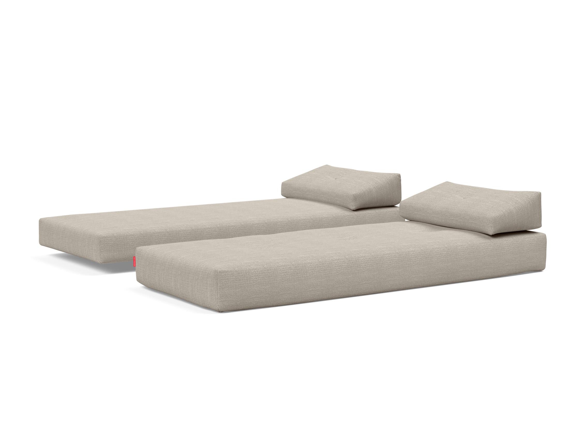 Entdecken Sie das vielseitige Sigmund Bettsofa von Innovation Living – elegantes Design, hochwertige Matratzen und optimale Flexibilität für Ihr Zuhause.