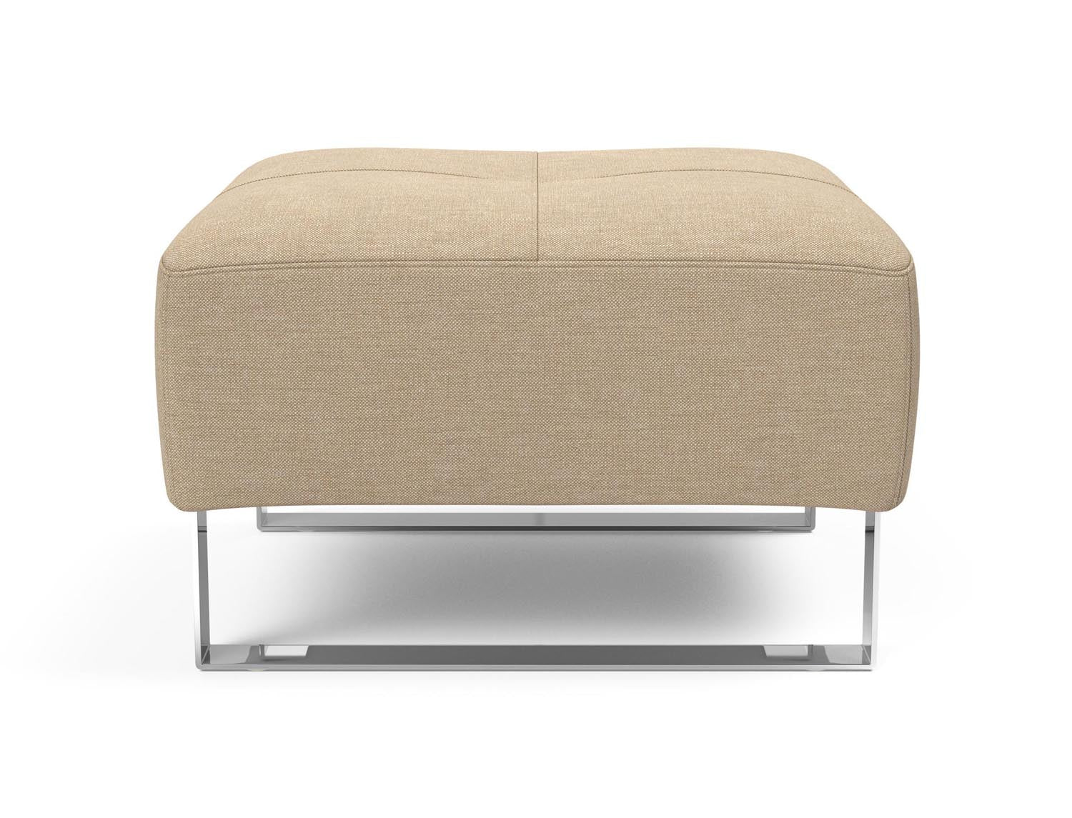 Entdecken Sie die vielseitige Supremax/Cassius D.E.L. Ottoman von Innovation Living – ideal für zusätzlichen Sitzkomfort und modernes Design in Ihrem Zuhause.