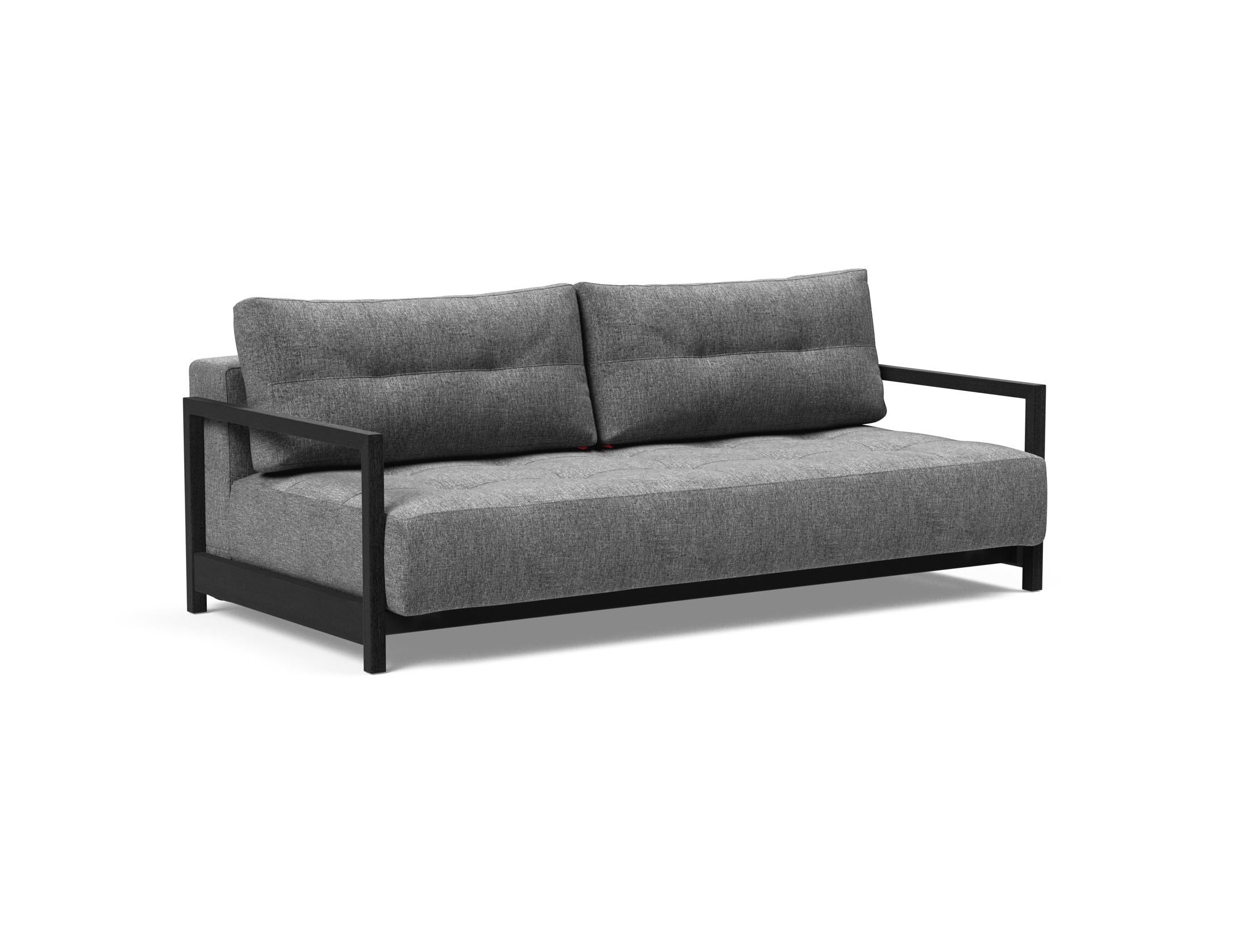 Entdecken Sie das Bifrost Bettsofa 150 von Innovation Living: stilvolles Design, hochwertige Matratze, ideal für kleine Wohnungen und Gästezimmer.
