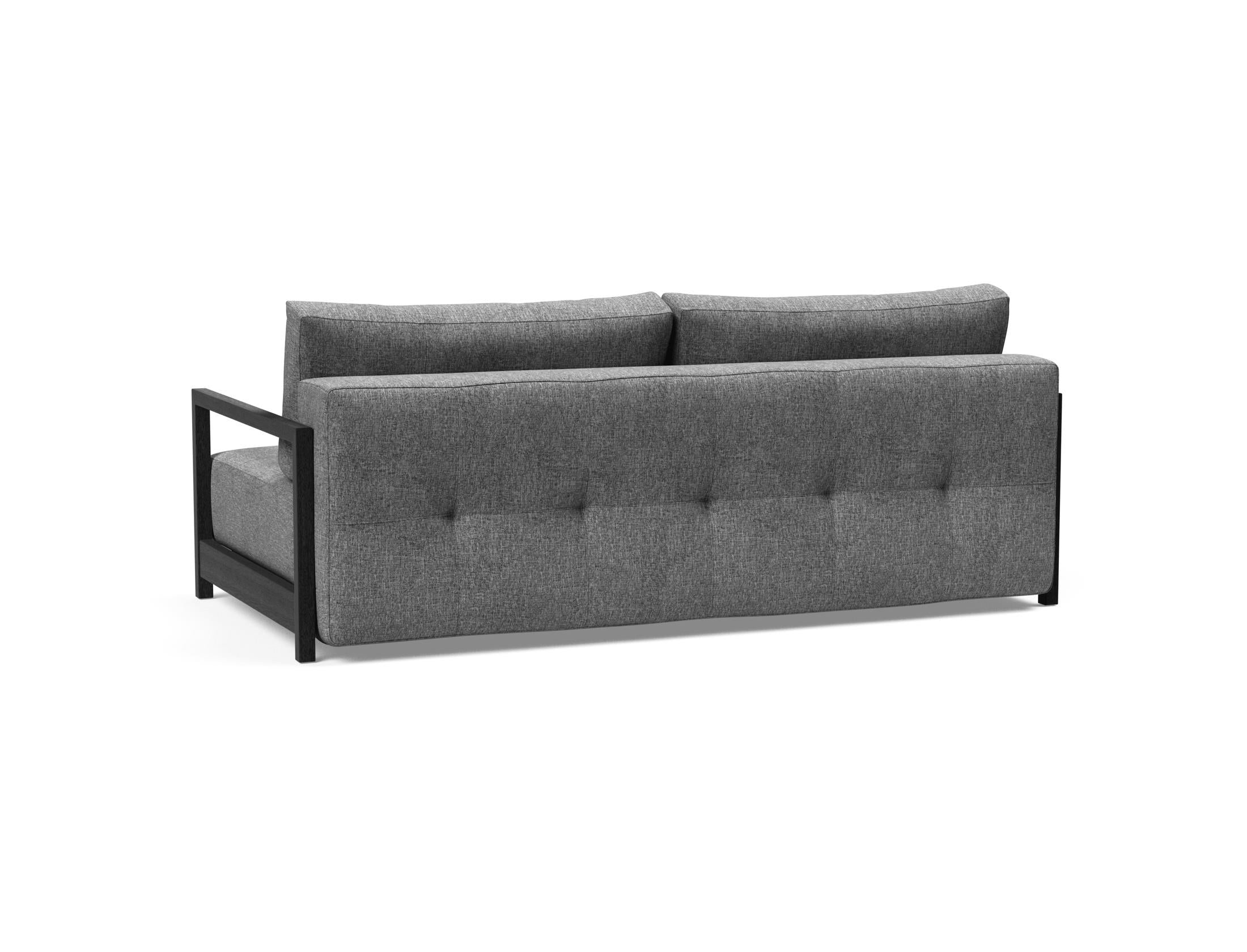 Entdecken Sie das Bifrost Bettsofa 150 von Innovation Living: stilvolles Design, hochwertige Matratze, ideal für kleine Wohnungen und Gästezimmer.