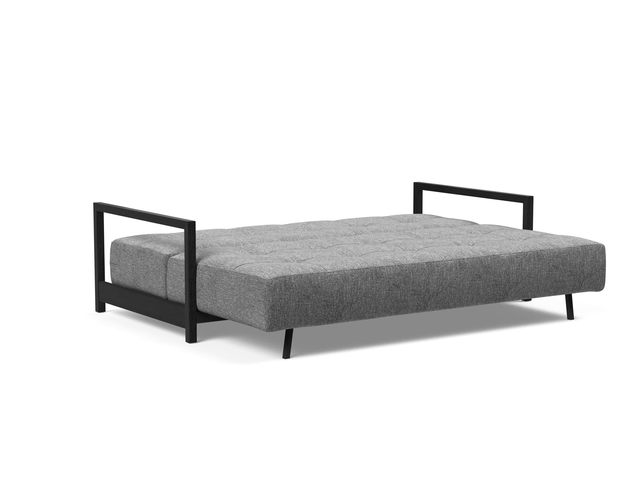 Entdecken Sie das Bifrost Bettsofa 150 von Innovation Living: stilvolles Design, hochwertige Matratze, ideal für kleine Wohnungen und Gästezimmer.