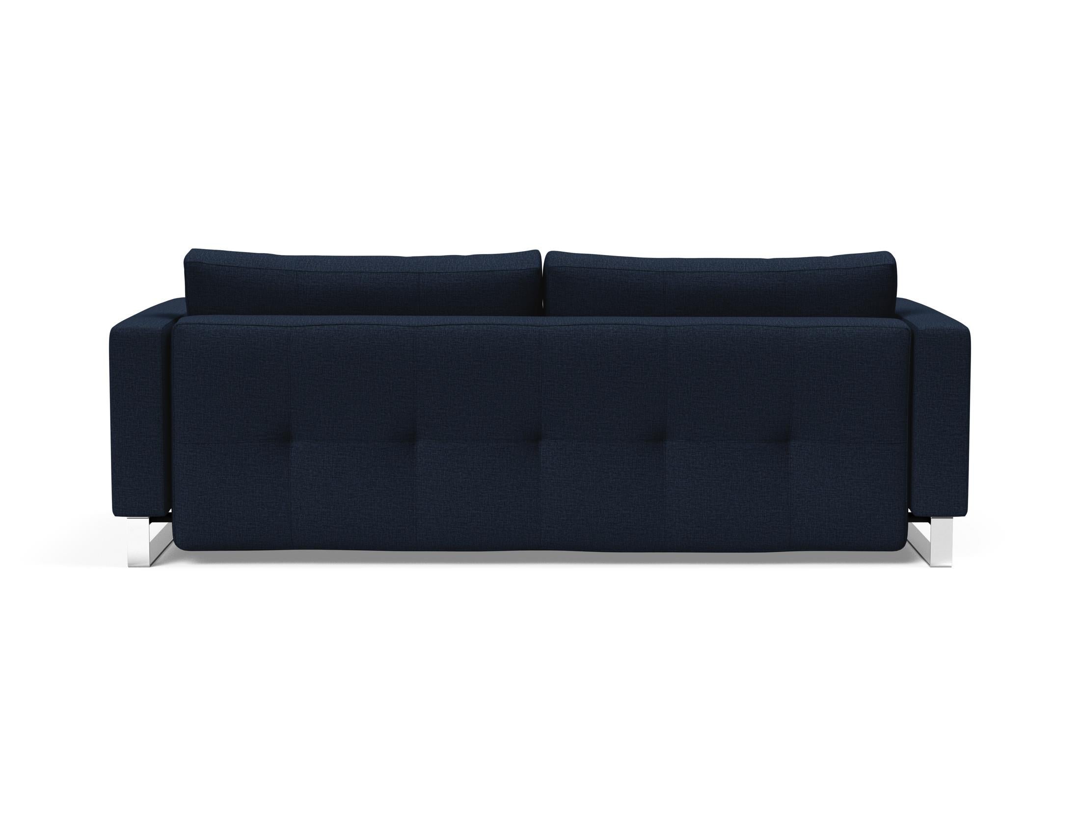 Entdecken Sie das Cassius D.E.L. Schlafsofa von Innovation Living – stilvoll, vielseitig und perfekt für entspannte Nächte und elegante Wohnräume.