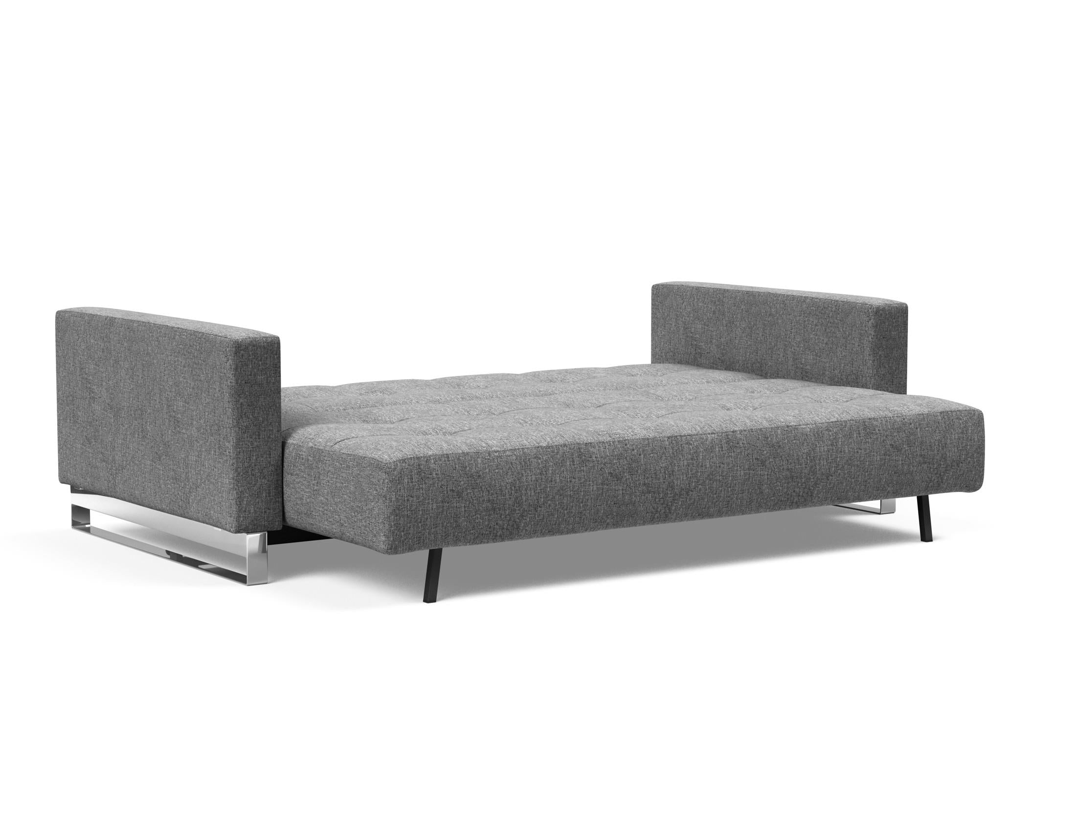 Entdecken Sie das Cassius D.E.L. Schlafsofa von Innovation Living – ein vielseitiges Sofa, das sich mühelos in ein komfortables Doppelbett verwandelt.