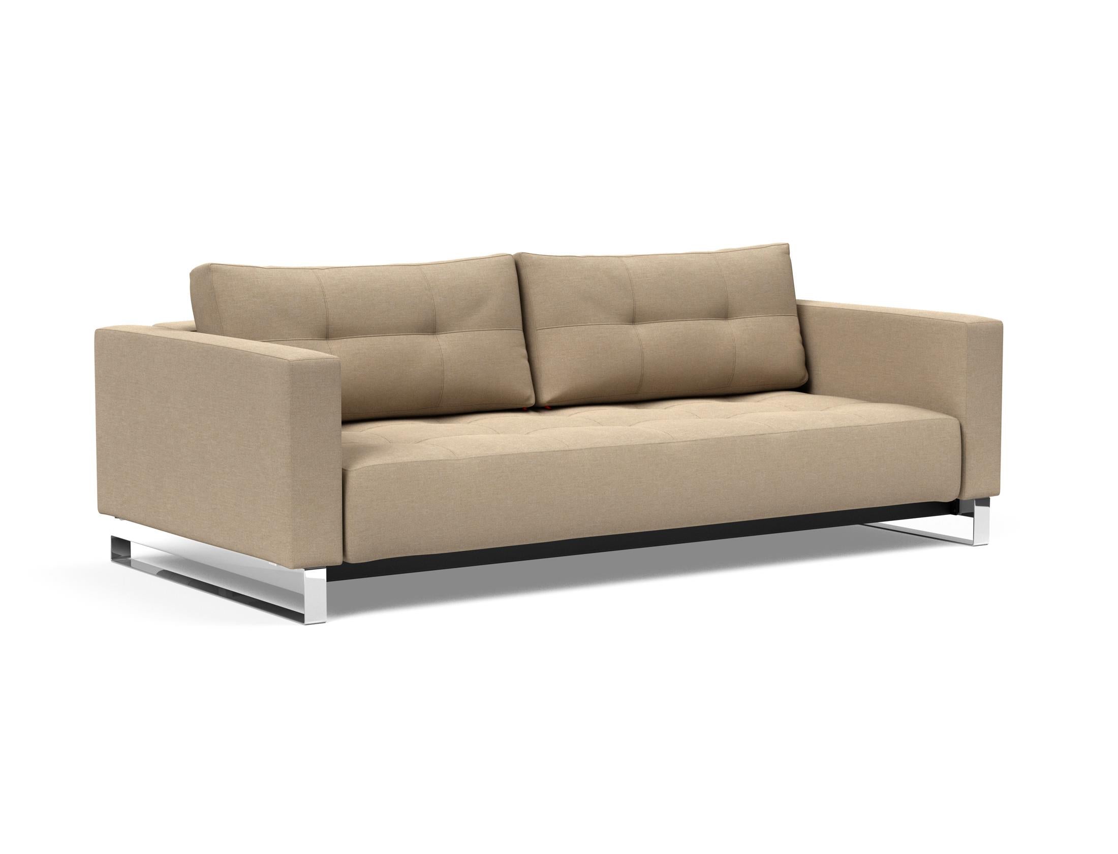 Entdecken Sie das Cassius D.E.L. Schlafsofa von Innovation Living – ein elegantes Möbelstück, das Komfort und Stil für jedes Zuhause bietet.