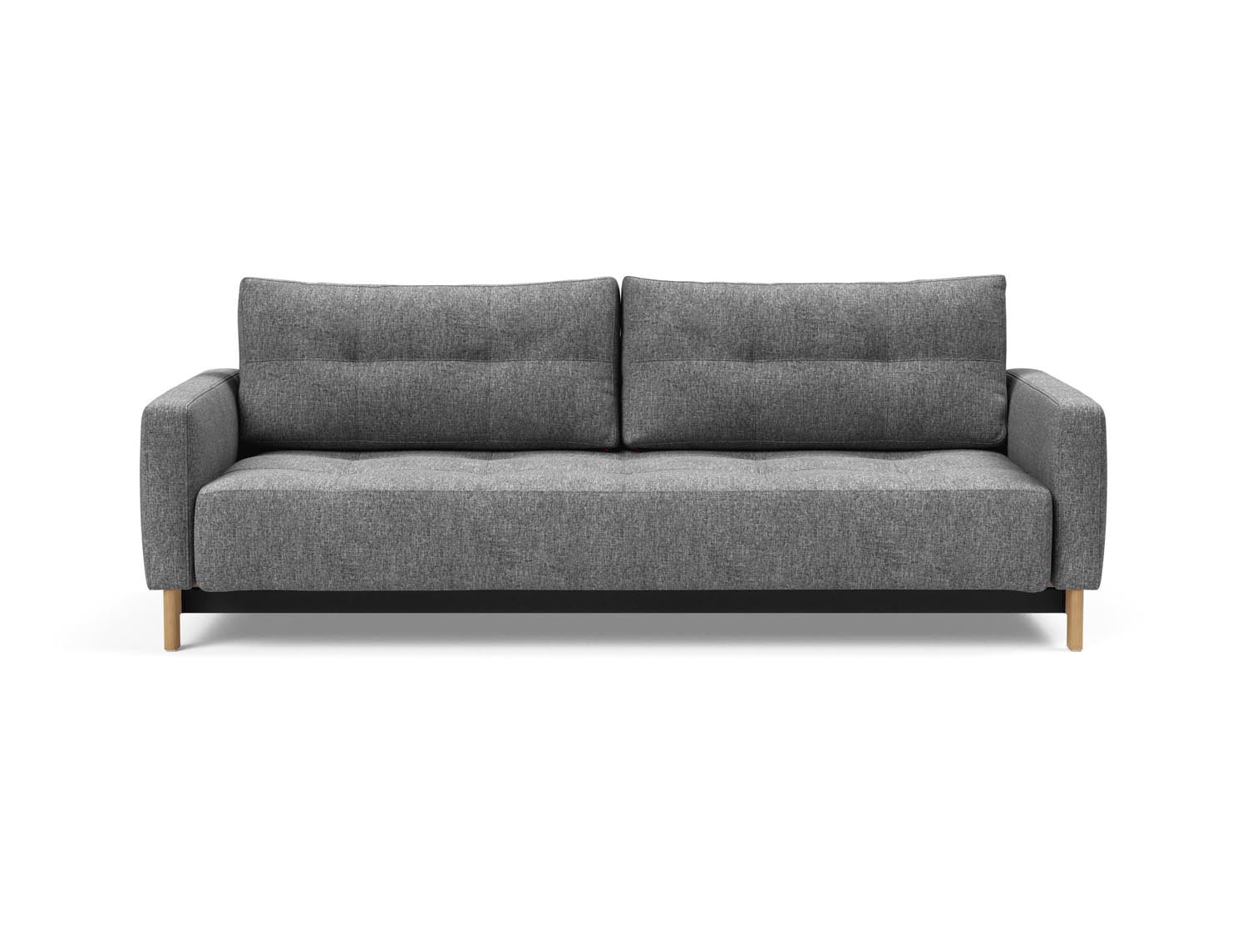 Erleben Sie das Pyxis D.E.L. Schlafsofa von Innovation Living – ein elegantes, platzsparendes Möbelstück, perfekt für Gäste und moderne Wohnräume.