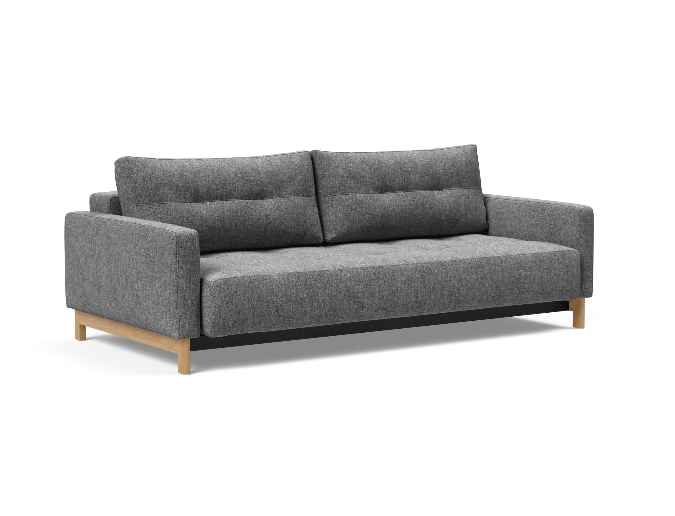 Entdecken Sie das Pyxis D.E.L. Schlafsofa von Innovation Living – stilvoll, funktional und ideal für kleine Räume und Übernachtungsgäste.