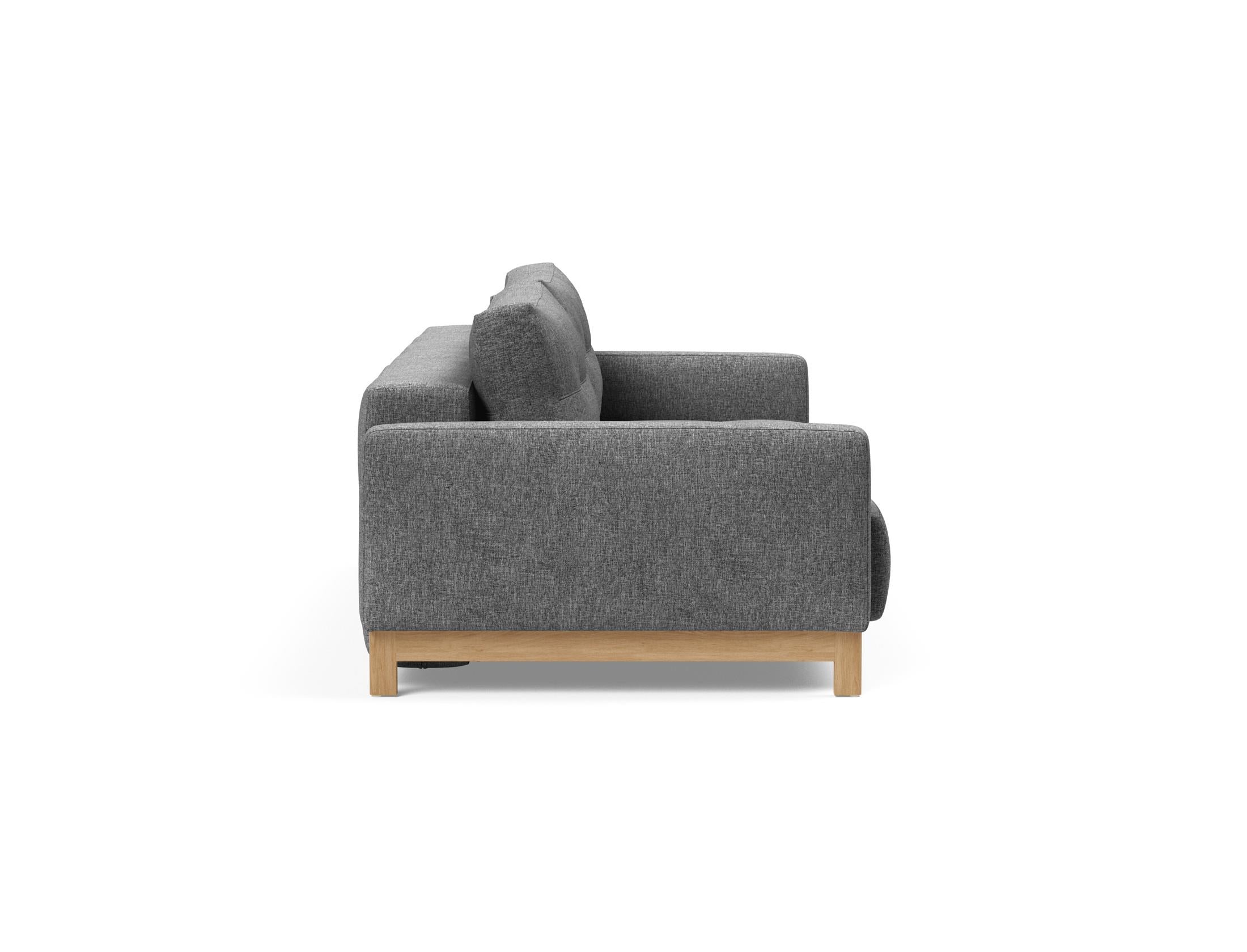 Erleben Sie das Pyxis D.E.L. Schlafsofa von Innovation Living – ein elegantes, platzsparendes Möbelstück, perfekt für Gäste und moderne Wohnräume.
