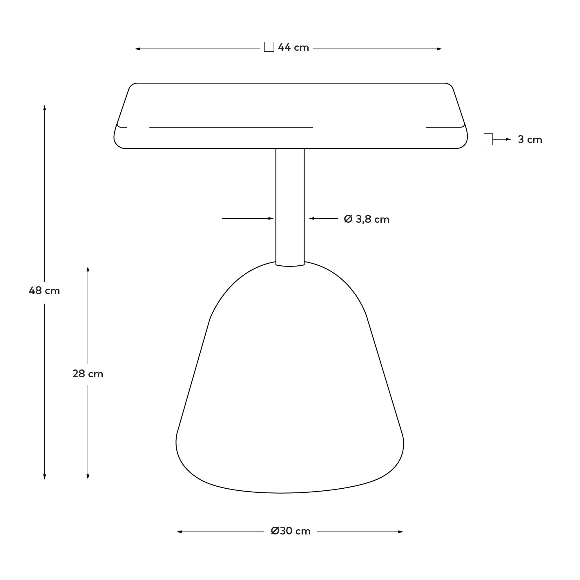 Eleganter Saura Couchtisch mit weissem Terrazzo-Design, ideal für Innen- und Aussenbereiche. Kompakt, stabil und vielseitig einsetzbar.