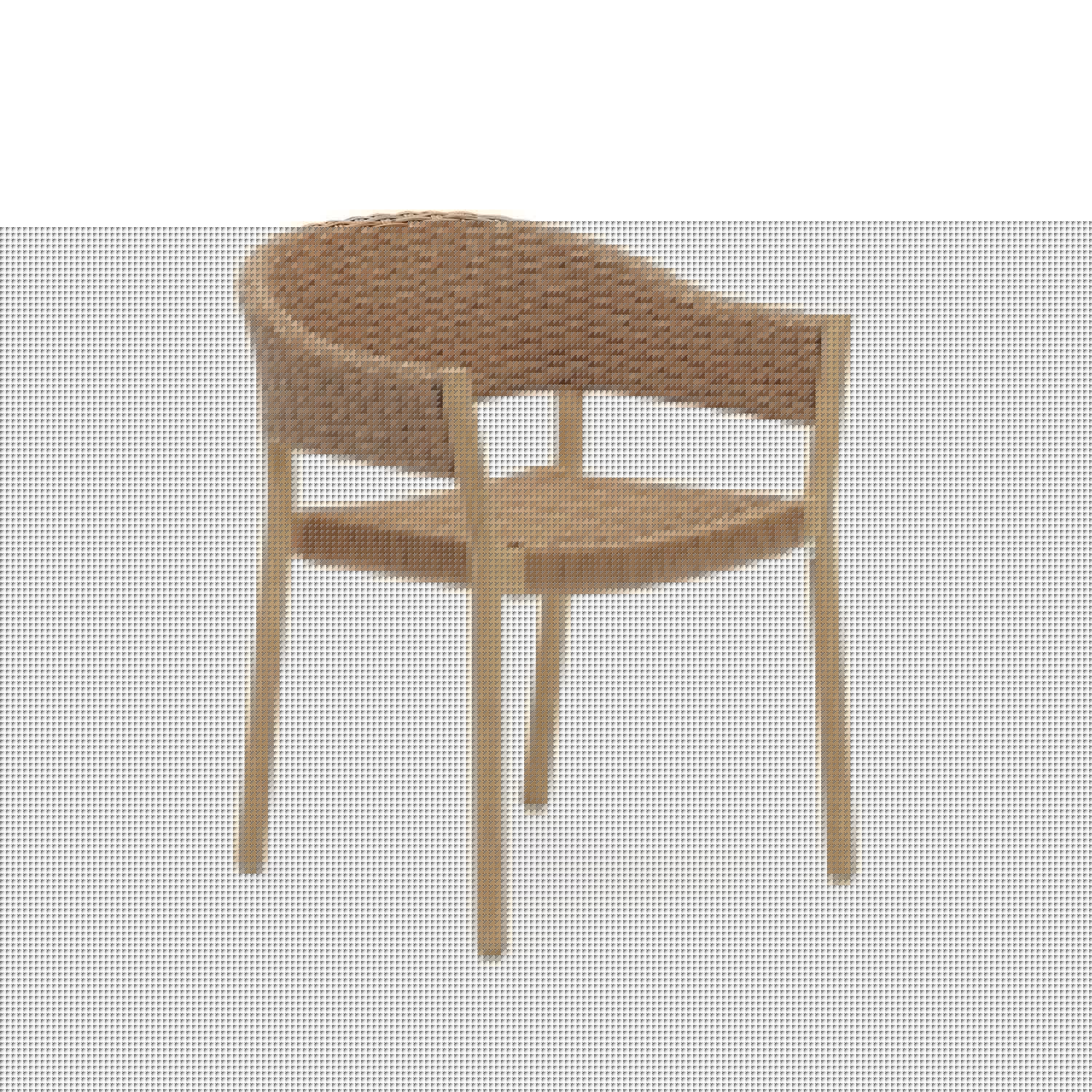 Stapelbarer Pola Stuhl: Eukalyptus & Kunstrattan, wetterfest, FSC-zertifiziert, stilvoll & komfortabel für Outdoor.