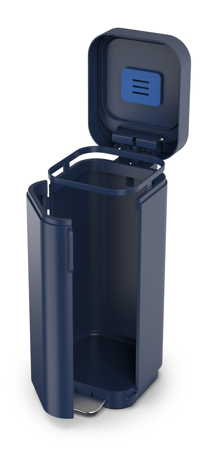 Porta 40 L Abfallbehälter mit Pedal – Midnight Blue - KAQTU Design