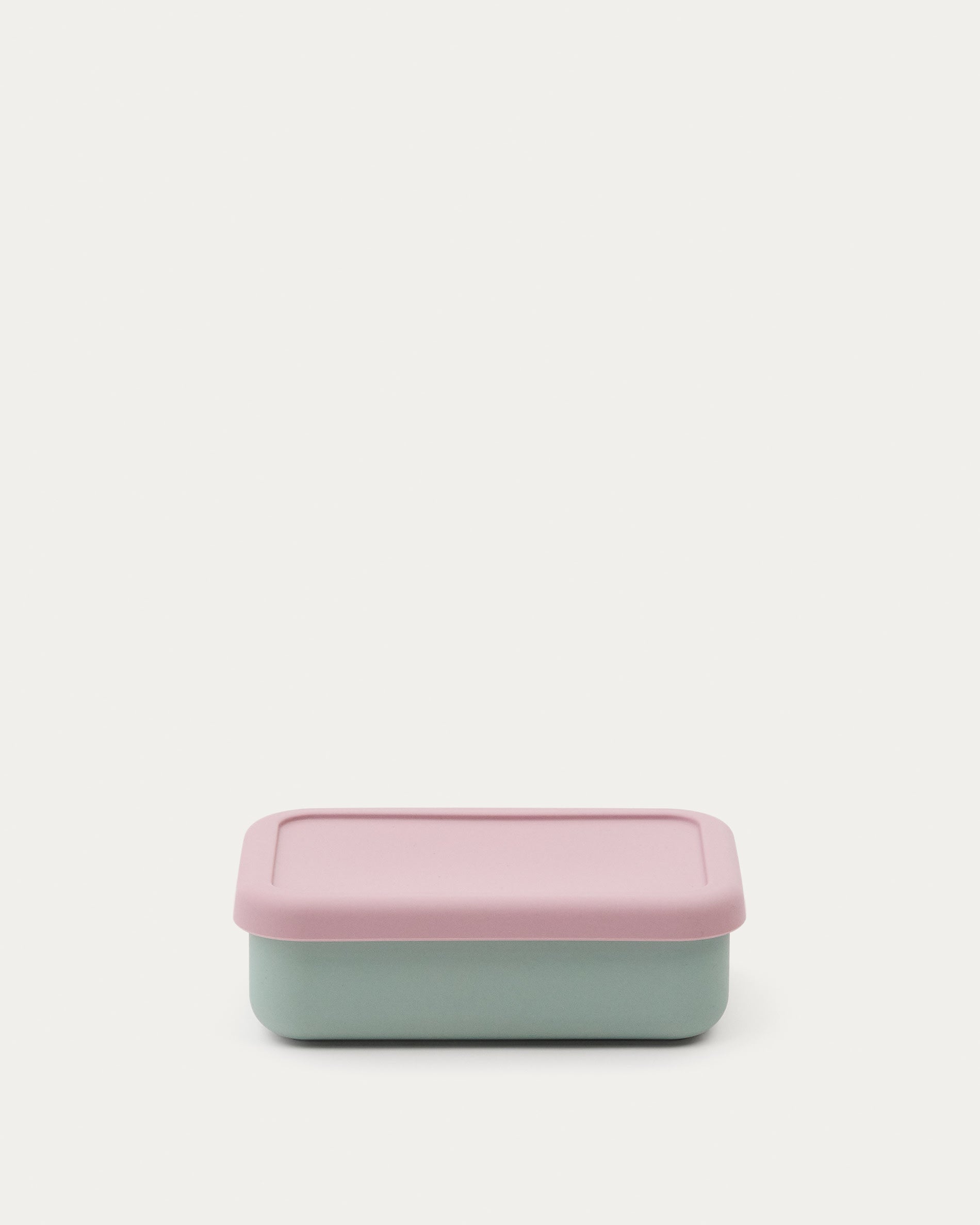 Lunchbox Lili aus Silikon rosa und türkis in Türkis, Rosa präsentiert im Onlineshop von KAQTU Design AG. Geschirr Kids ist von Kave Home
