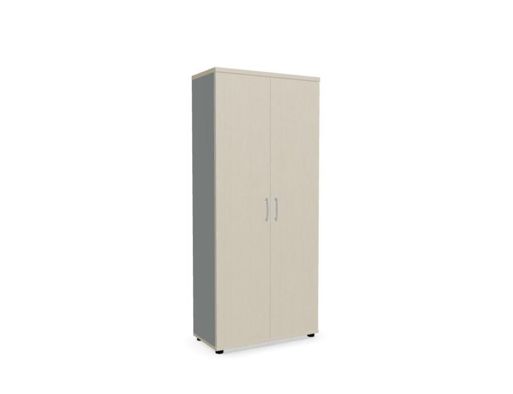 Basic K52P4 - Kleiderschrank in Schwarz präsentiert im Onlineshop von KAQTU Design AG. Garderobe ist von Mdd