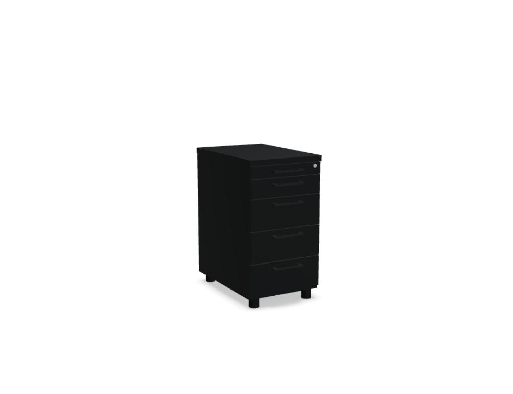 Standard KRT64 - Standcontainer in Weiss Pastell präsentiert im Onlineshop von KAQTU Design AG. Korpus ist von Mdd