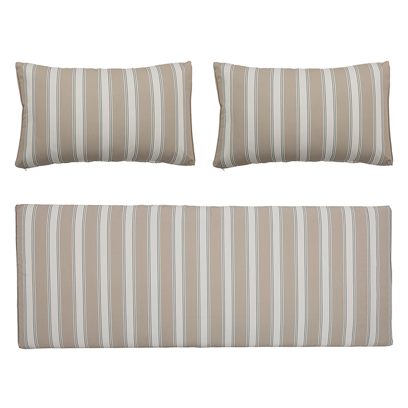 Mundo Sofa Cushion Cover (No Filing), Green, PL in Green präsentiert im Onlineshop von KAQTU Design AG. Deko Kissenbezug ist von Bloomingville