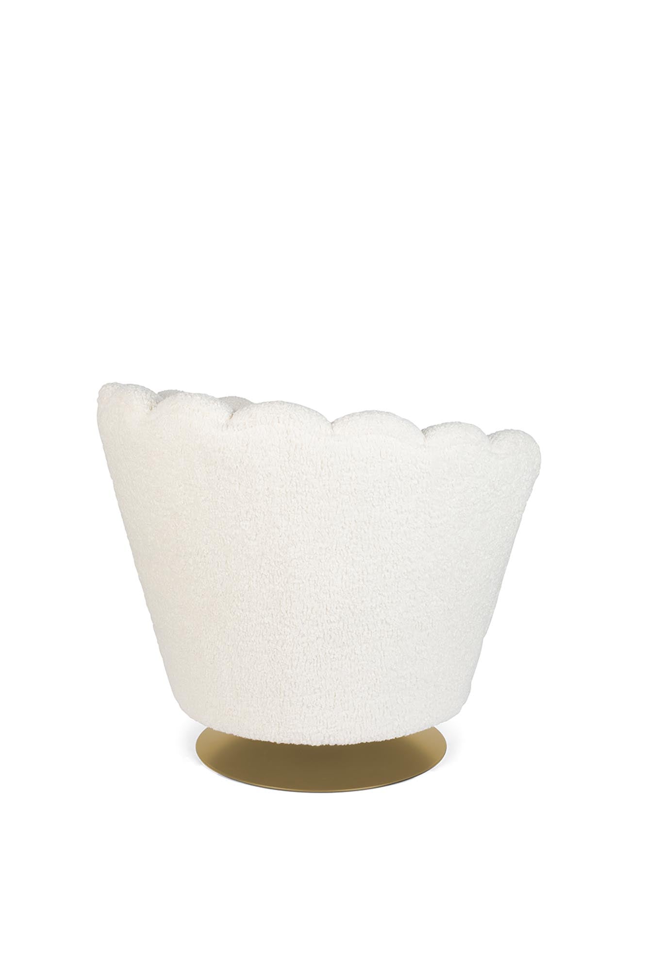 Luxuriöser Muschel-Loungesessel von Bold Monkey: Einzigartiger Stil.