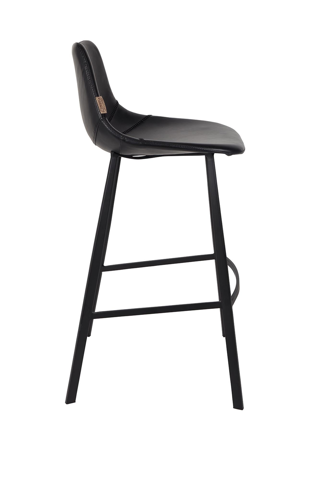 Barstuhl Franky von Dutchbone: Stilvoller Hocker mit hohem Sitzkomfort und robuster Bauweise für jede moderne Einrichtung.