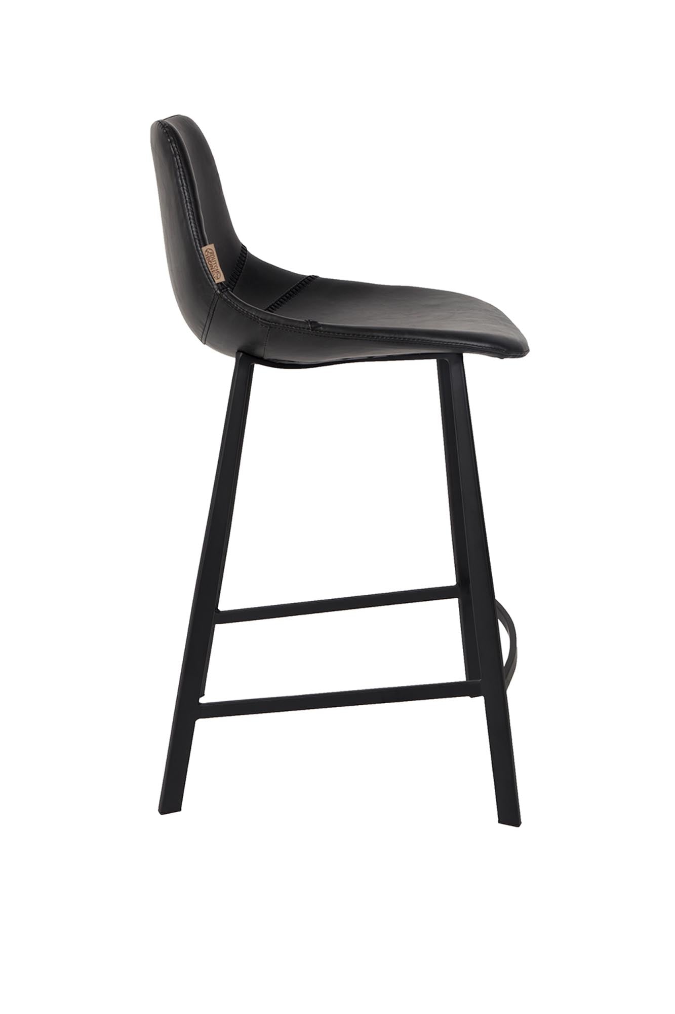 Barstuhl Franky von Dutchbone: Stilvoller Hocker mit hohem Sitzkomfort und robuster Bauweise für jede moderne Einrichtung.