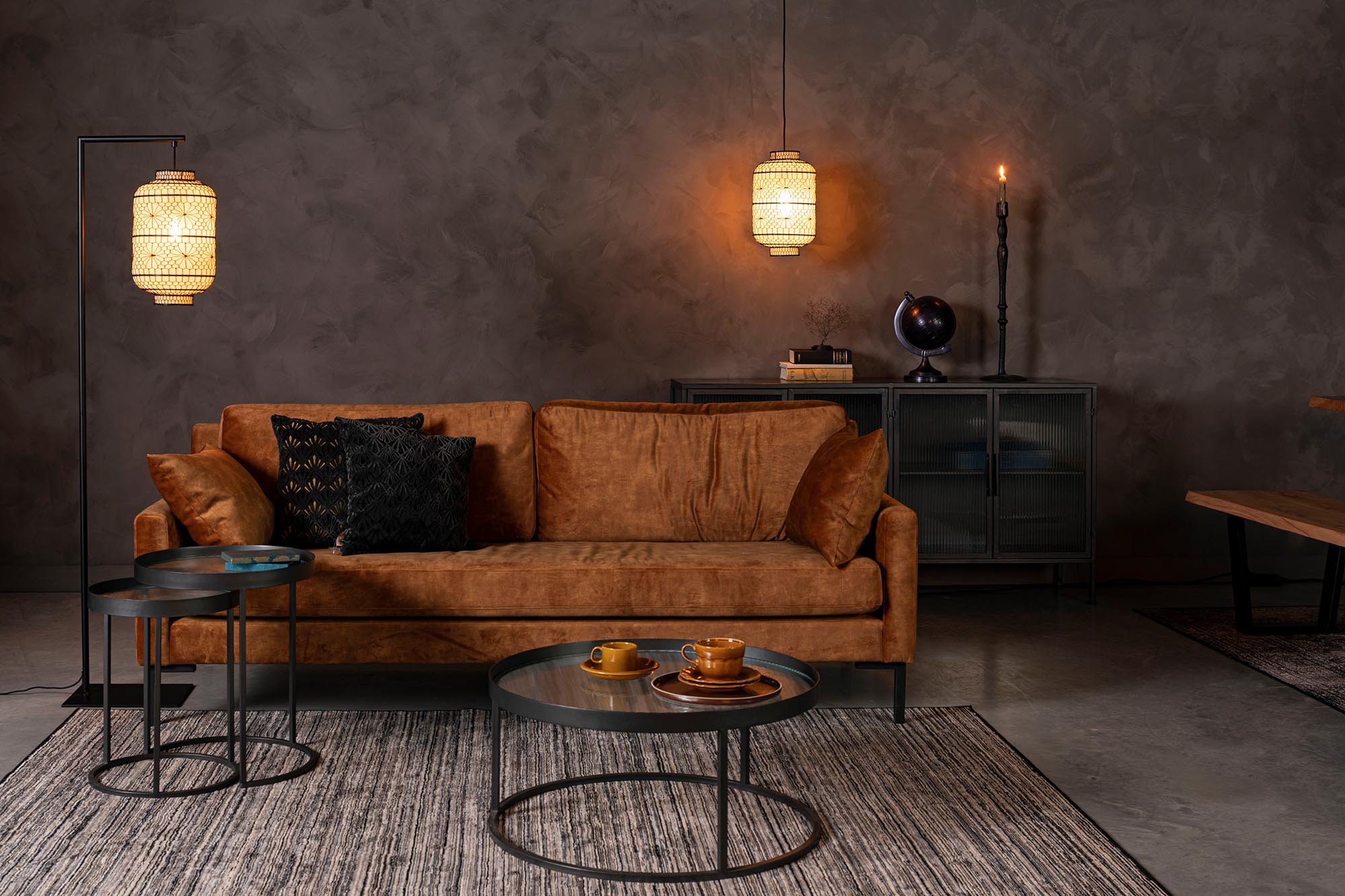 Dutchbone Sideboard Boli: Stilvoller Stauraum für modernes Wohnen.