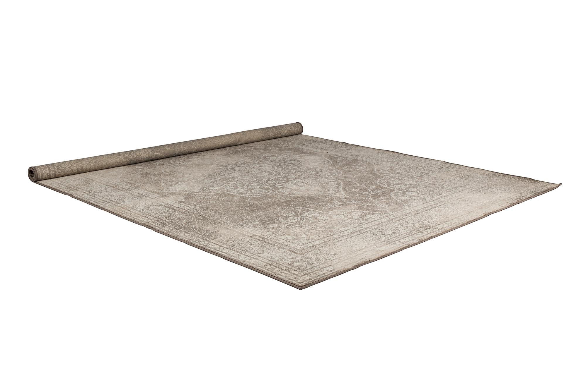 Der Dutchbone Rugged Teppich vereint Vintage-Charme mit Qualität, ideal für elegante und gemütliche Wohnräume.