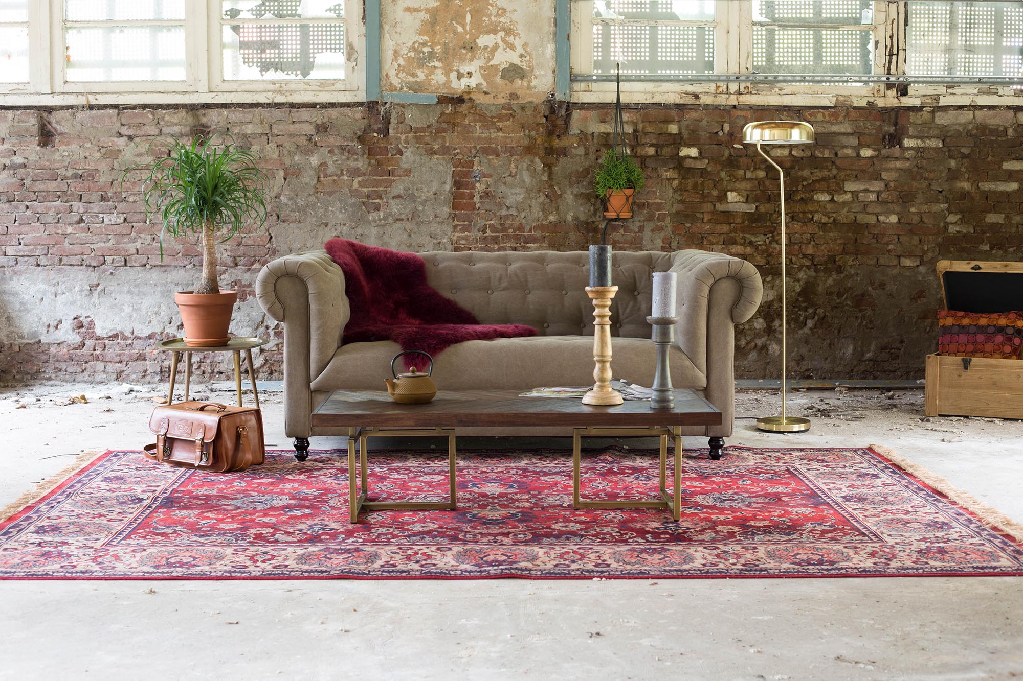 Verleihen Sie Ihrem Zuhause mit dem Teppich BID von Dutchbone einen Hauch von Stil und Komfort. Perfekt für jeden Raum!