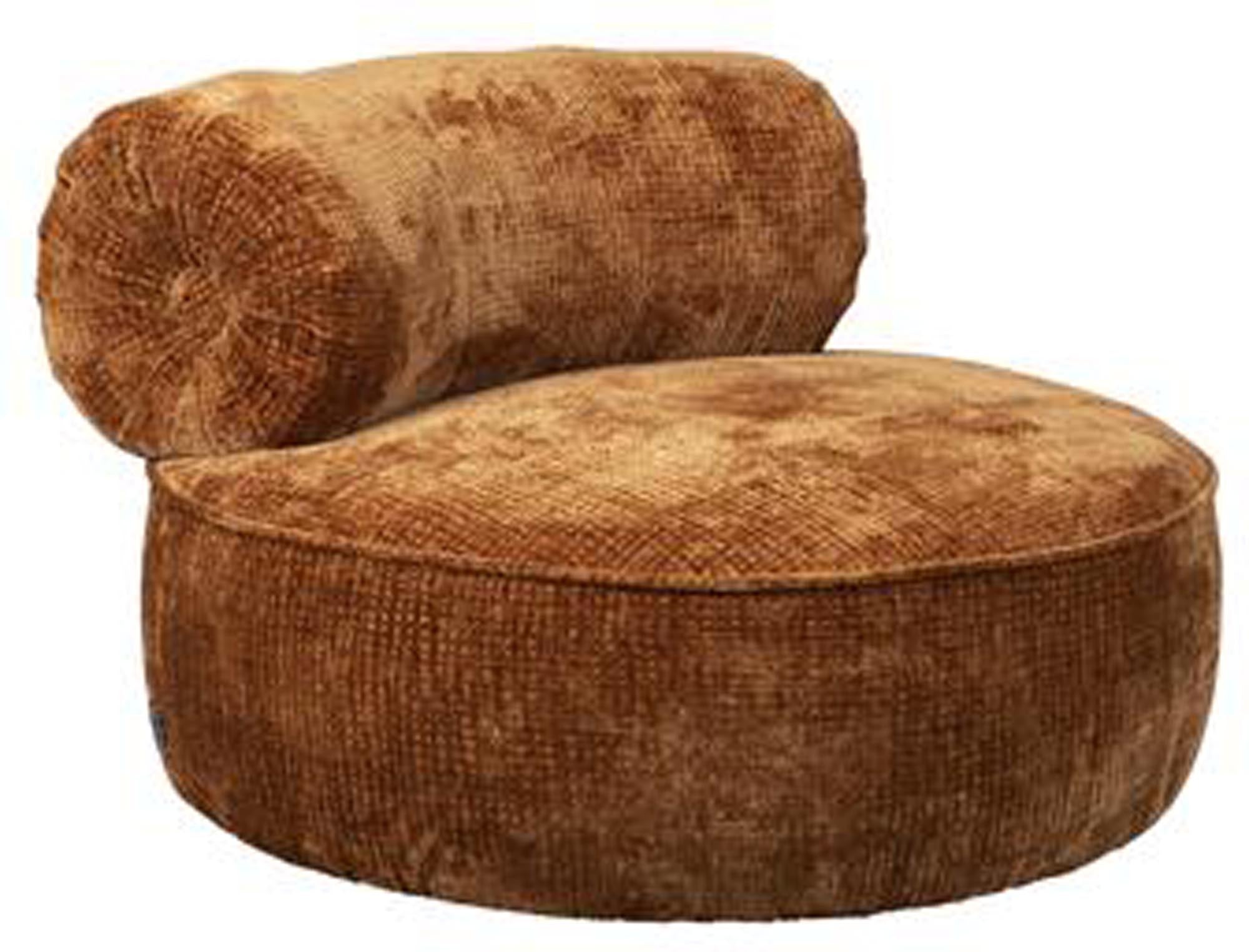 Eleganter Dutchbone Sessel Tilbury in Beige für modernes Ambiente.