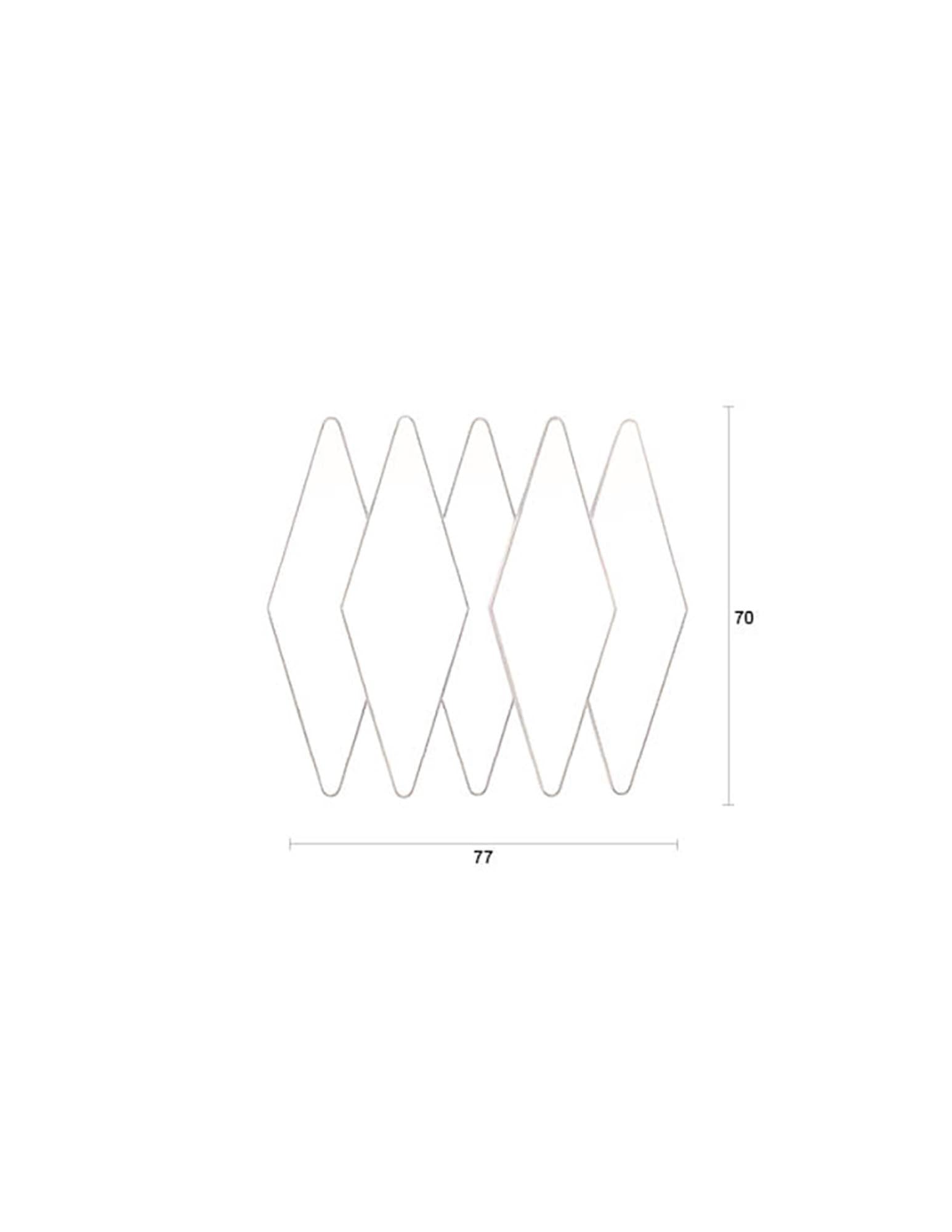 Der Spiegel Kyoko von Dutchbone: Ein robustes Statement-Piece mit pulverbeschichtetem Eisenrahmen, modernem Design und zeitloser Eleganz.