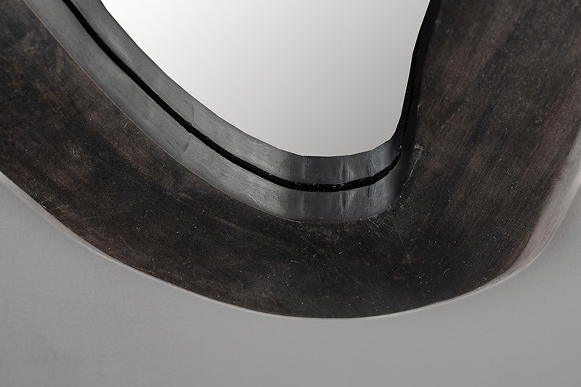 Stilvoller Dutchbone Spiegel Aren Wood für zeitlose Raumgestaltung.