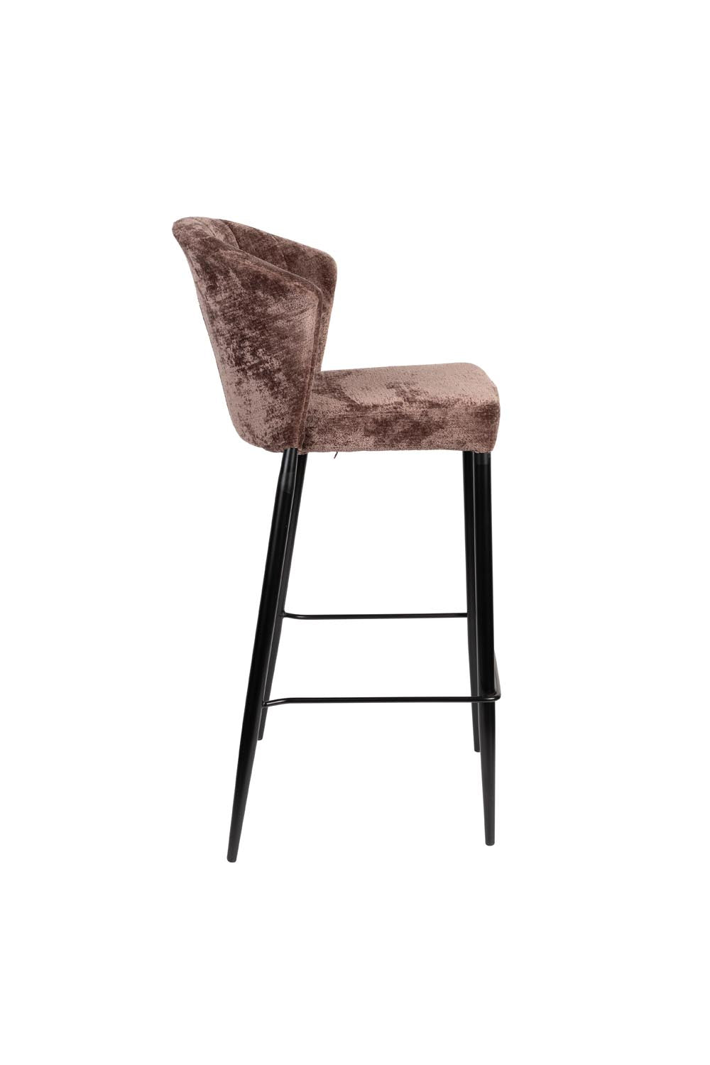 Stilvoller Barhocker Georgia in Lila: Dutchbone für zeitlose Raffinesse.