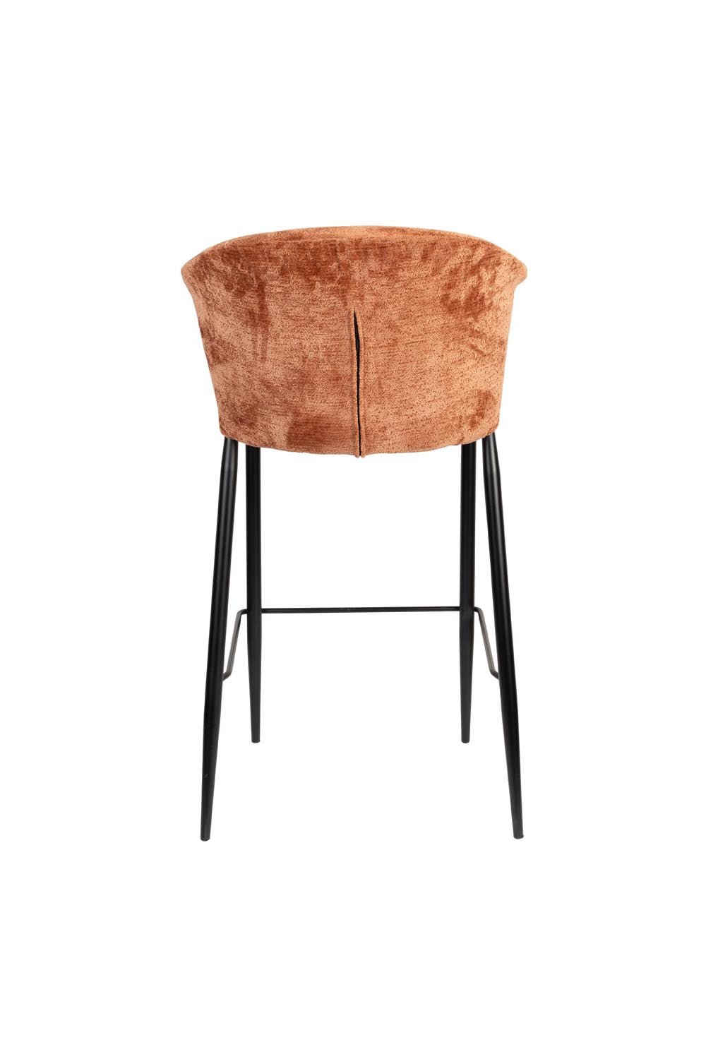 Barhocker Georgia Terra: Eleganz trifft Gemütlichkeit. Genießen Sie stilvolle Abende mit diesem luxuriösen Samtbarhocker in tiefen Farben.