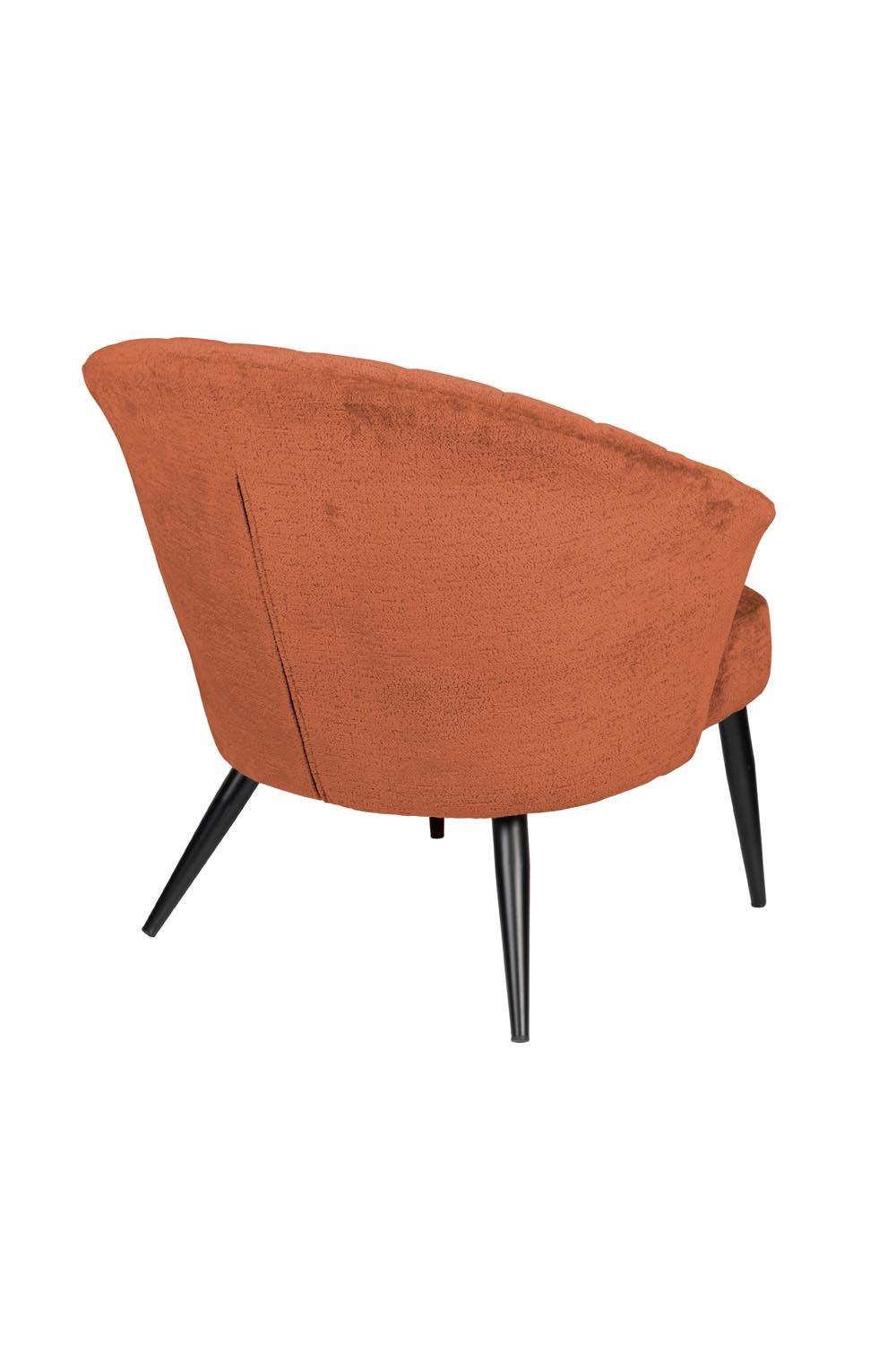 Luxuriöser Loungesessel Georgia Terra: Samt trifft auf modernes Design.