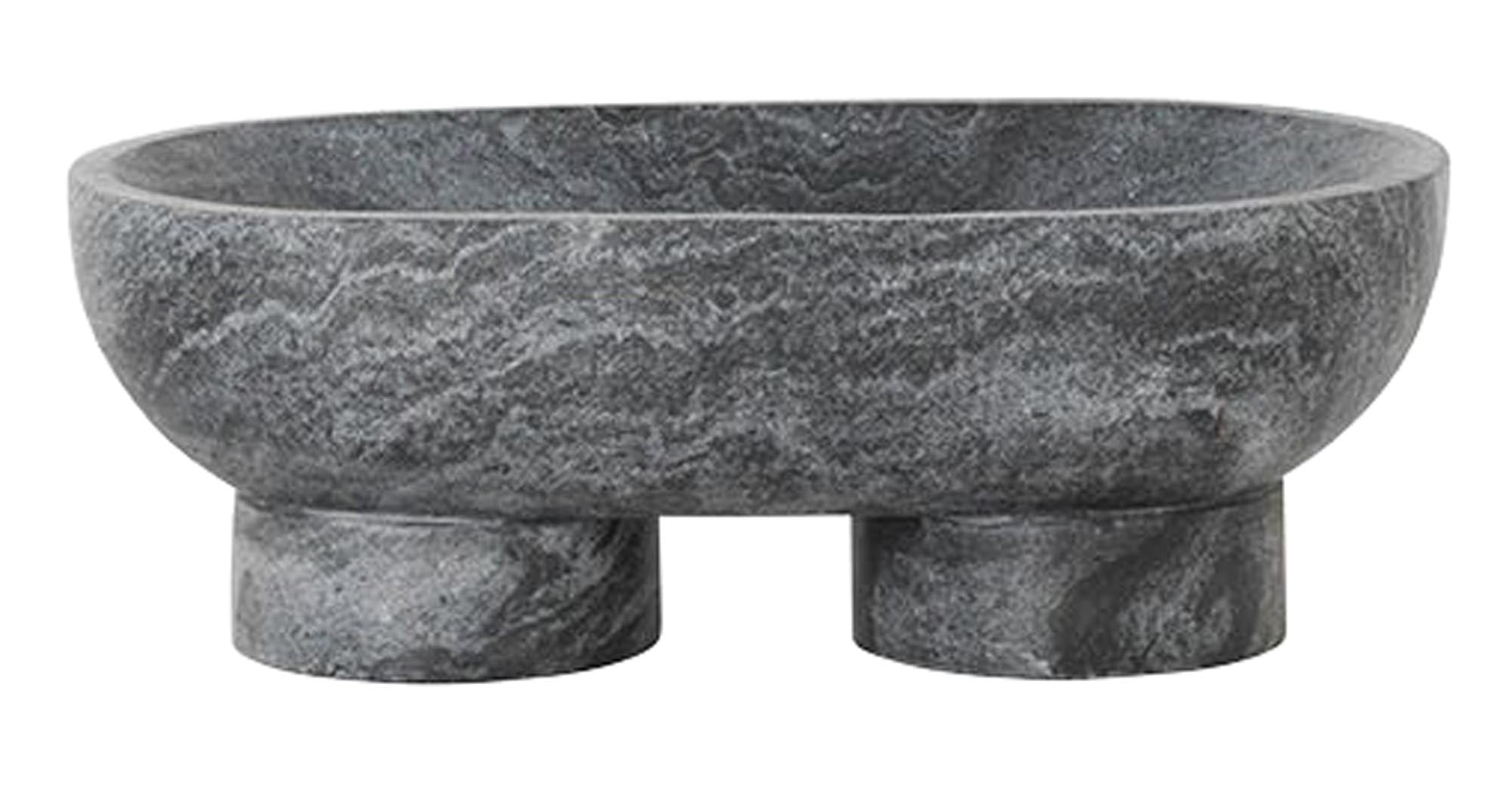 Alza Schale in Schwarz präsentiert im Onlineshop von KAQTU Design AG. Schalen ist von Ferm Living