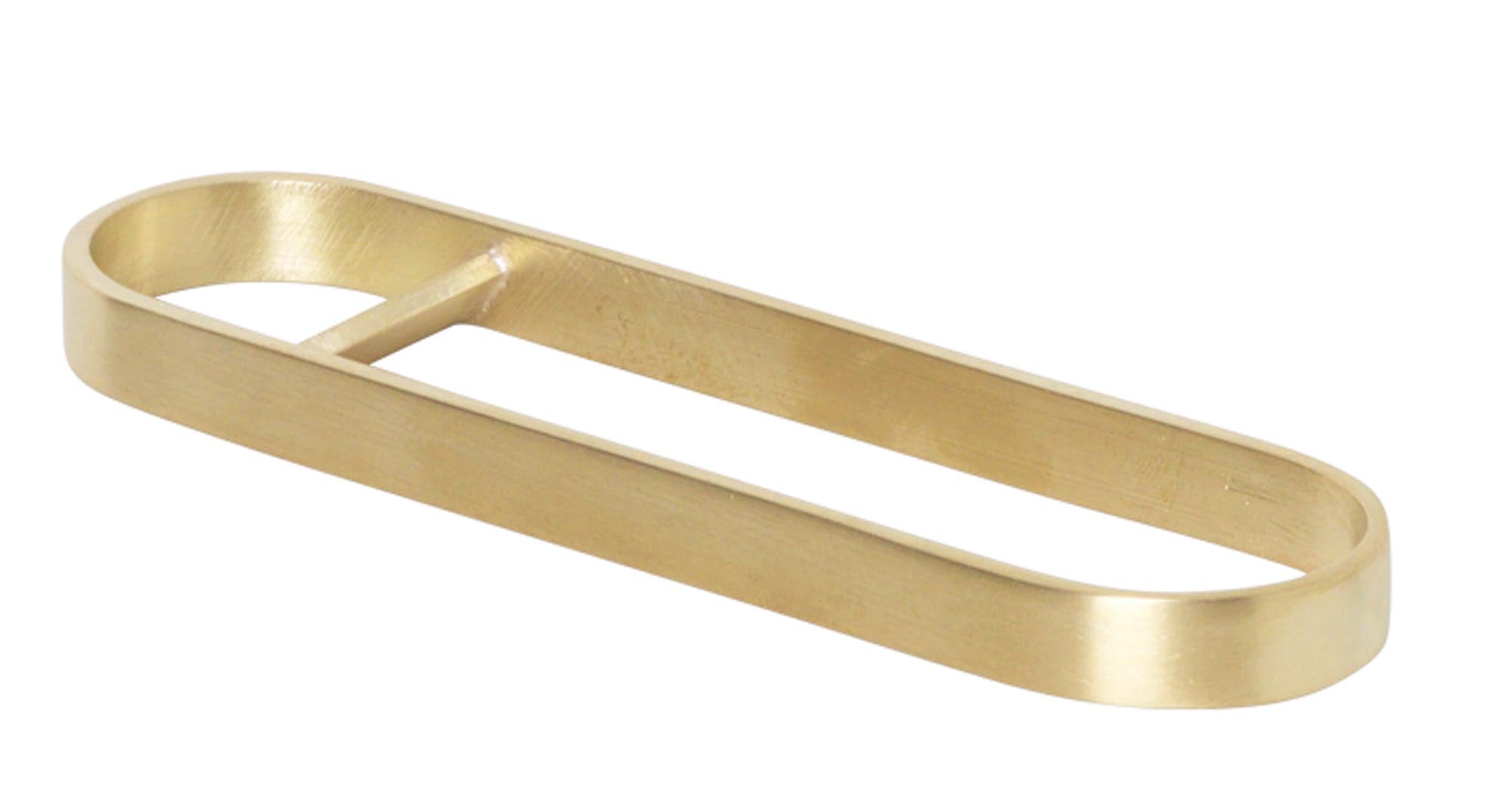 Luxuriöser Ferm Living Flaschenöffner aus hochwertigem Messing.