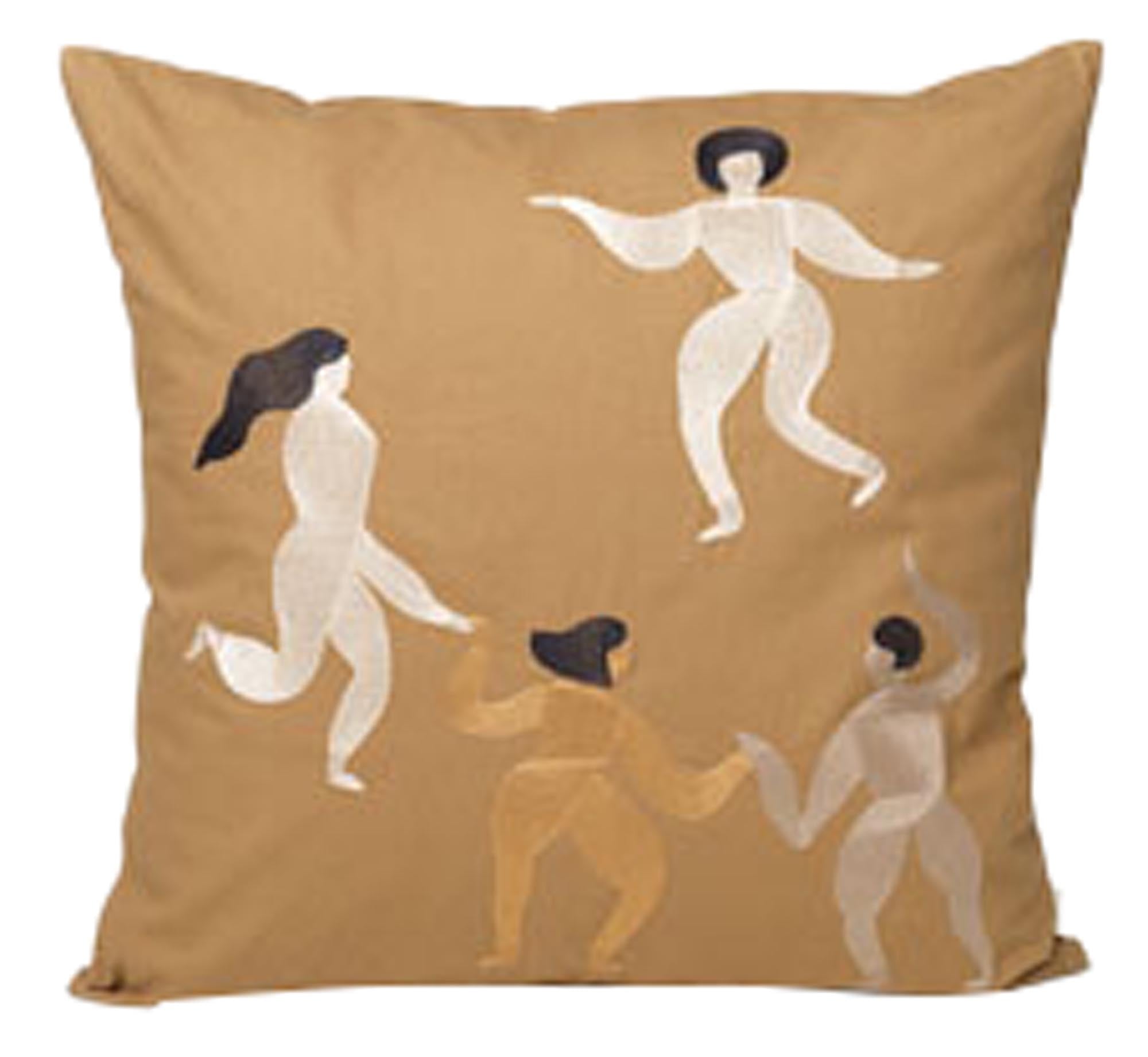 Modernes Free Kissen von Ferm Living aus umweltfreundlicher Baumwolle.