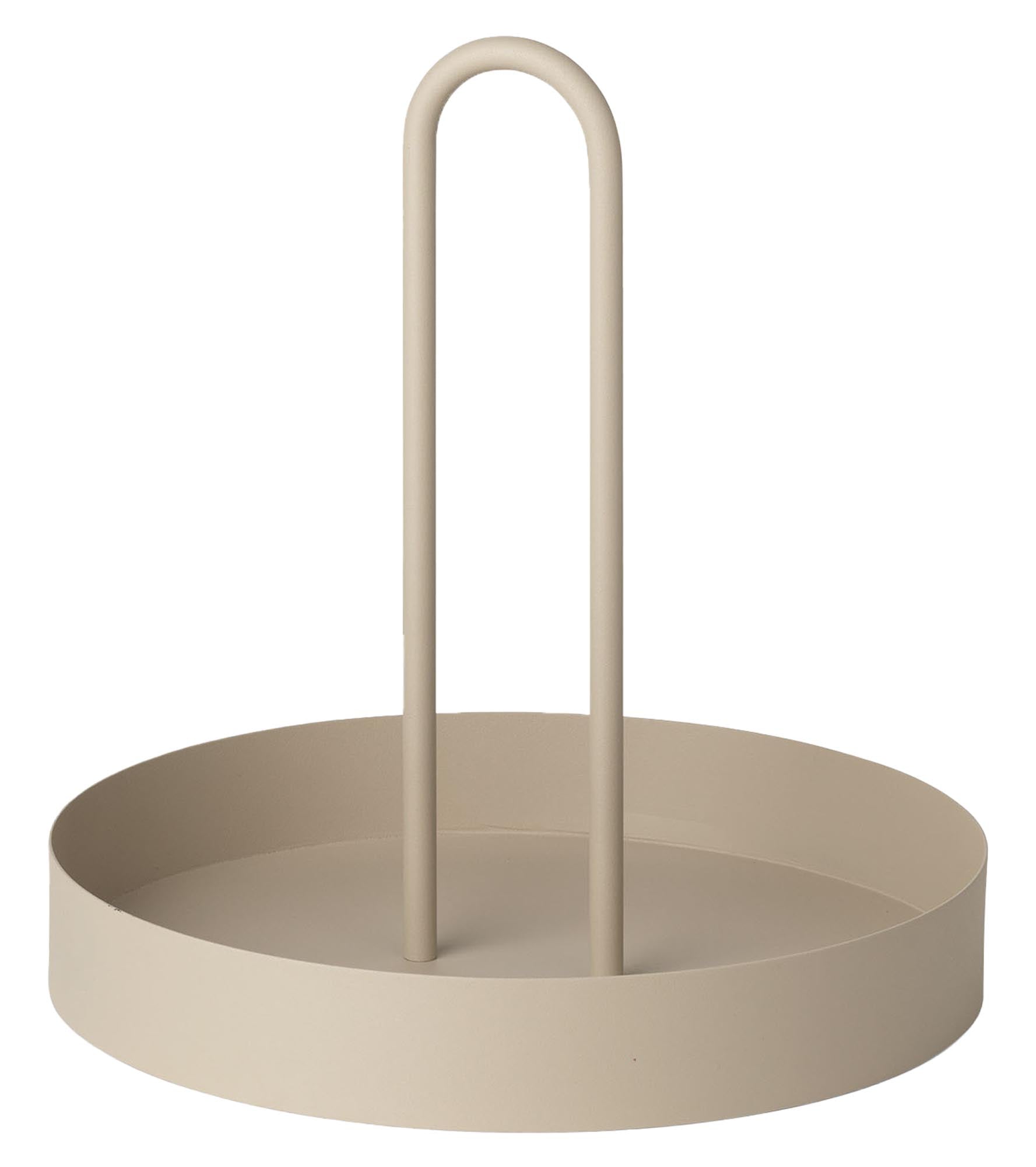 Entdecke das vielseitige Grib Tablett von Ferm Living – ideal für Küche, Büro und Garten. Aus pulverbeschichtetem Metall, perfekt für Cocktails und mehr!