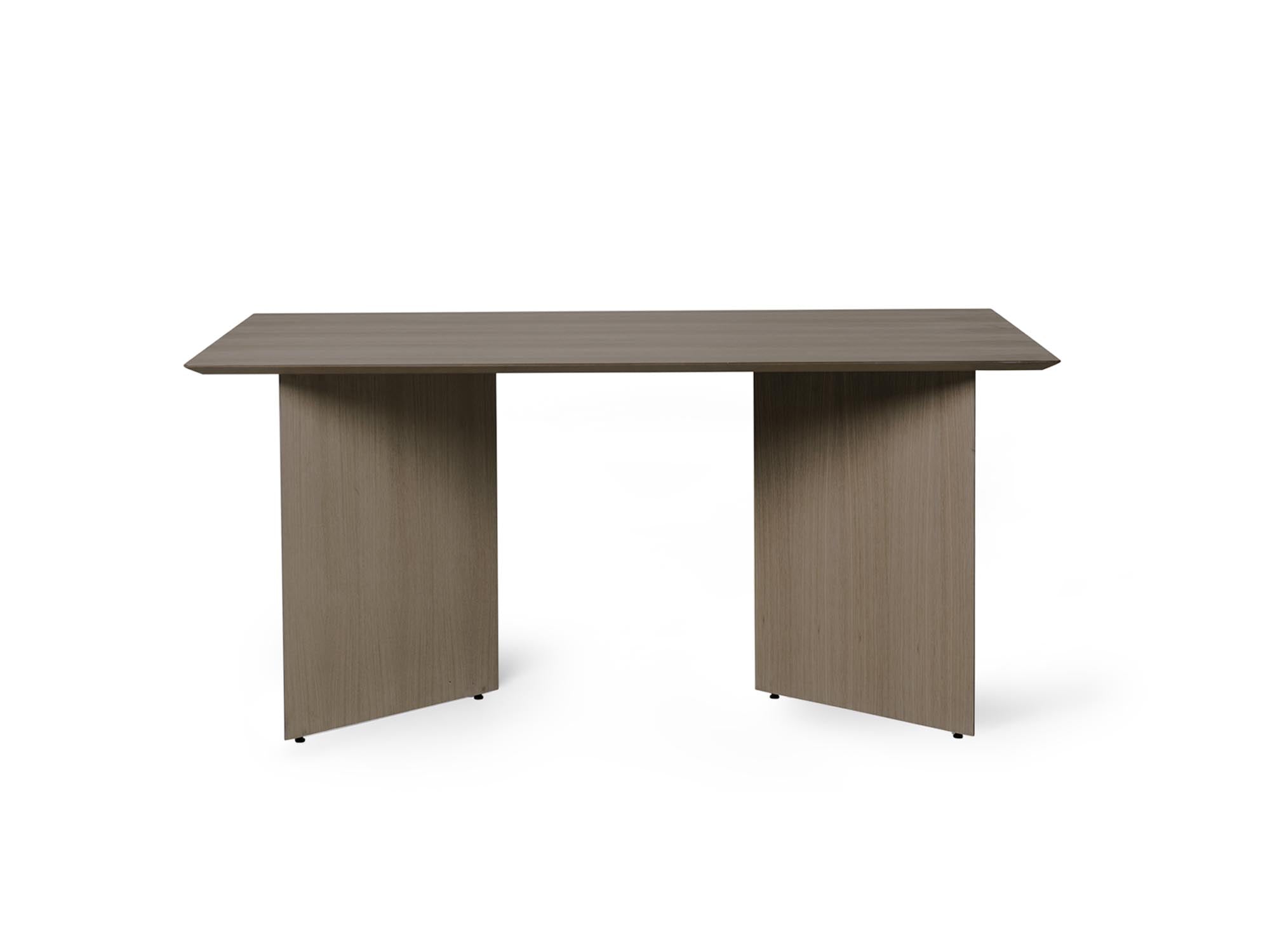 Mingle Tischplatte 160 cm in Dunkelbraun präsentiert im Onlineshop von KAQTU Design AG. Tischsystem Einzelteile ist von Ferm Living