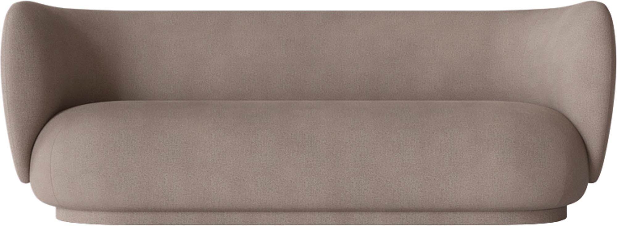 Rico 3er Sofa von Ferm Living: Eleganz und Gemütlichkeit vereint in einem zeitlosen Möbelstück für dein Zuhause.