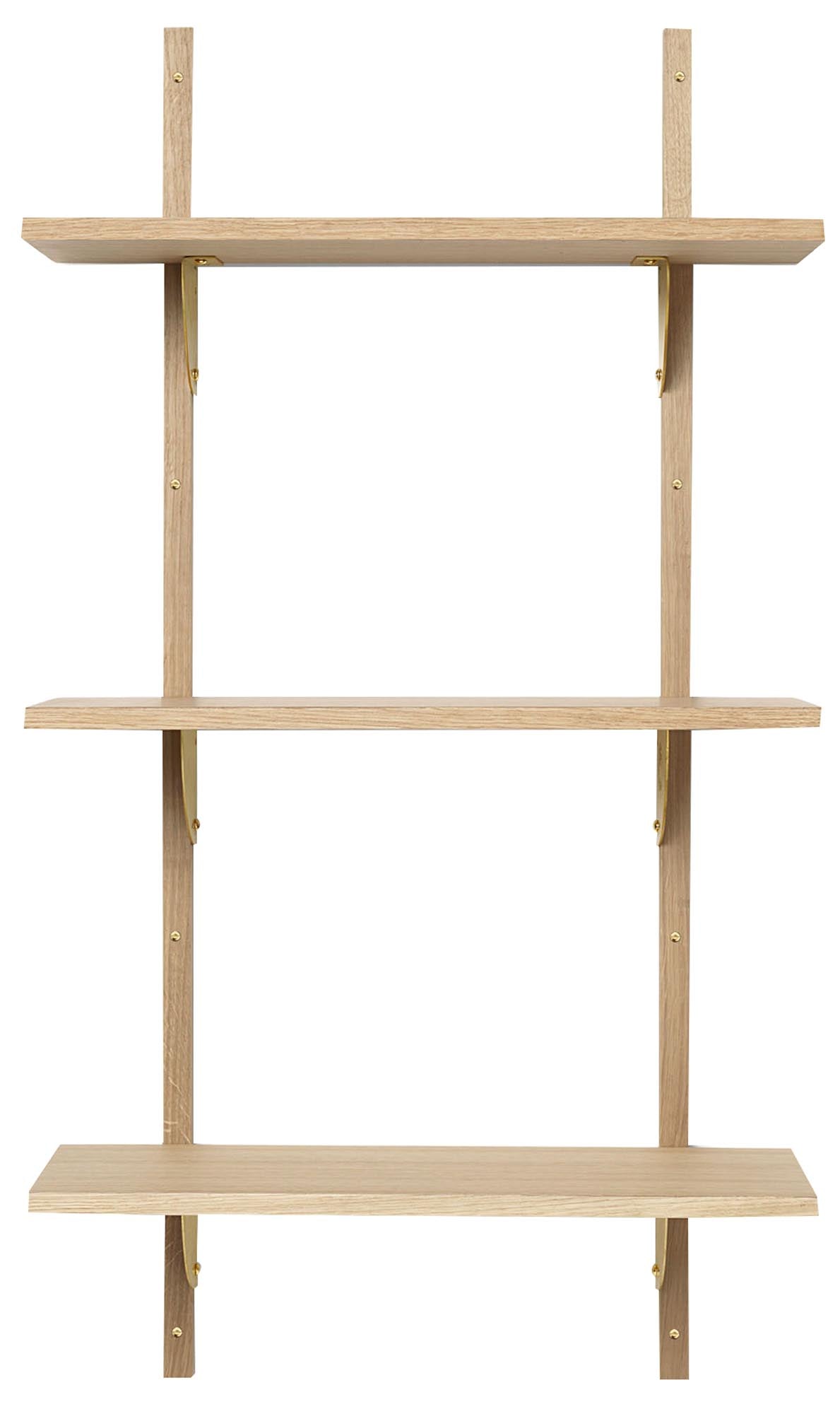 Sector Wandregal Triple: Minimalistisches Design für moderne Räume.