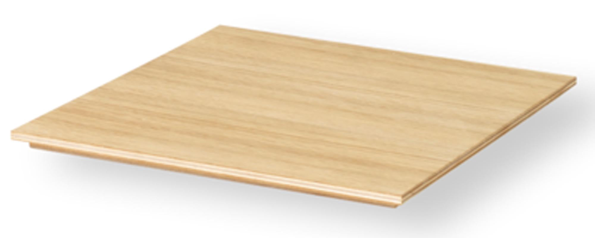 Praktischer Deckel aus schwarz-gebeiztem Eichenfurnier für Plant Boxen. Ideal für kreative Gestaltung und vielseitige Nutzung als Tisch.