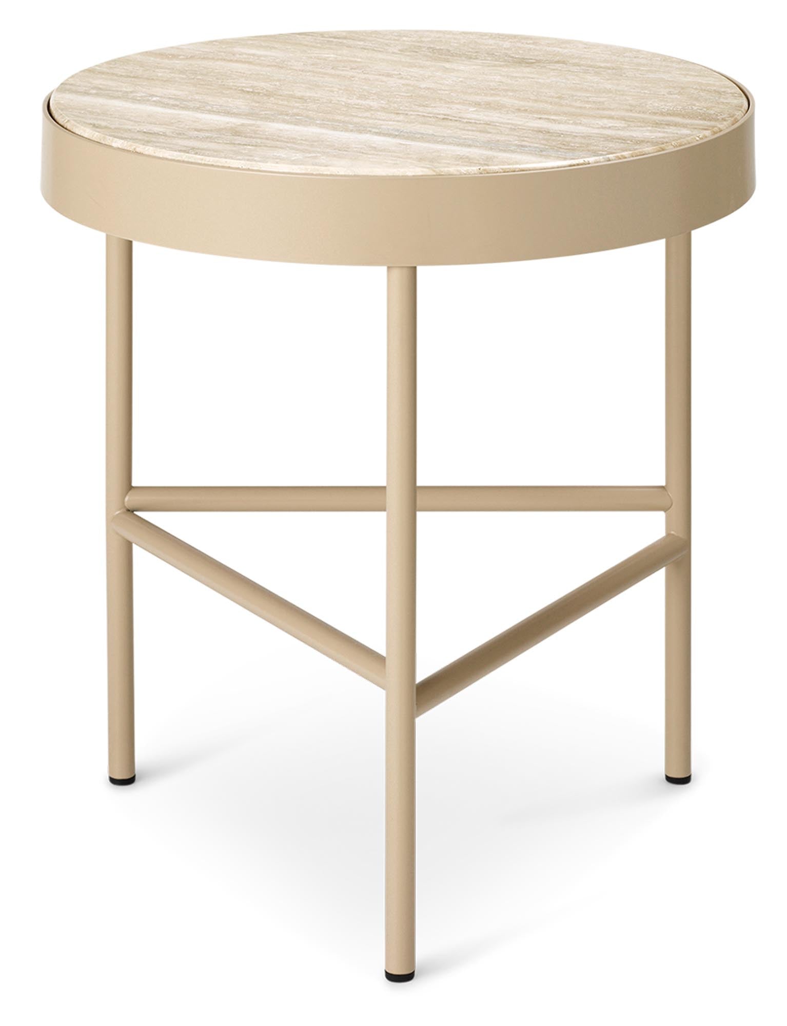 Stilvoller Ferm Living Beistelltisch aus Travertin für Ihr Zuhause.