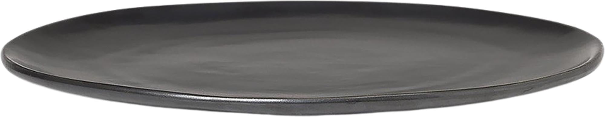 Entdecken Sie den Flow Teller Gross von Ferm Living – ein elegantes Porzellan-Unikat, das jede Mahlzeit in ein Kunstwerk verwandelt.