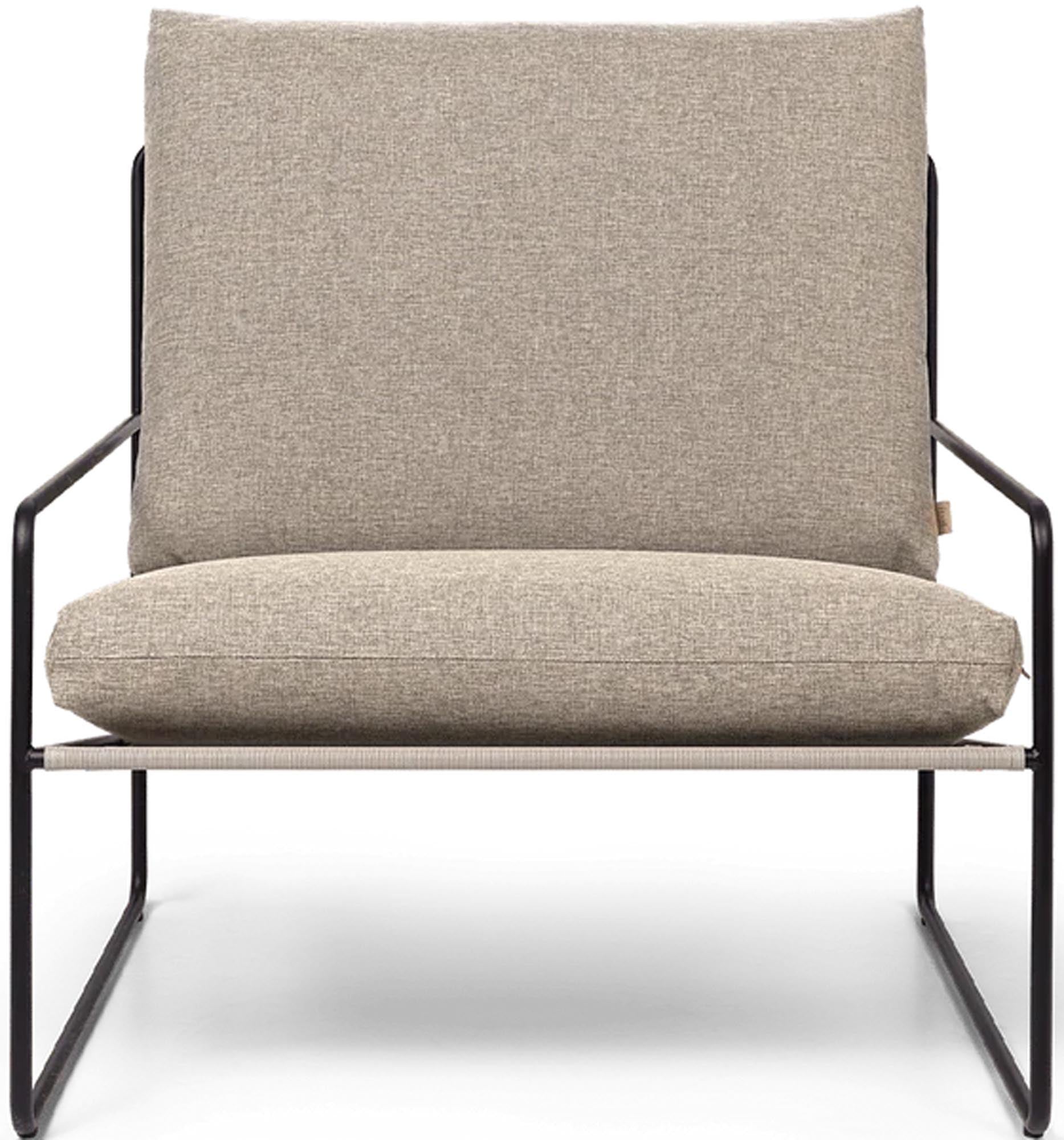 Eleganter Outdoor-Sessel aus robustem Stahl, wetterfest und UV-beständig. Perfekt für Terrasse oder Garten. Komfort und Stil vereint.