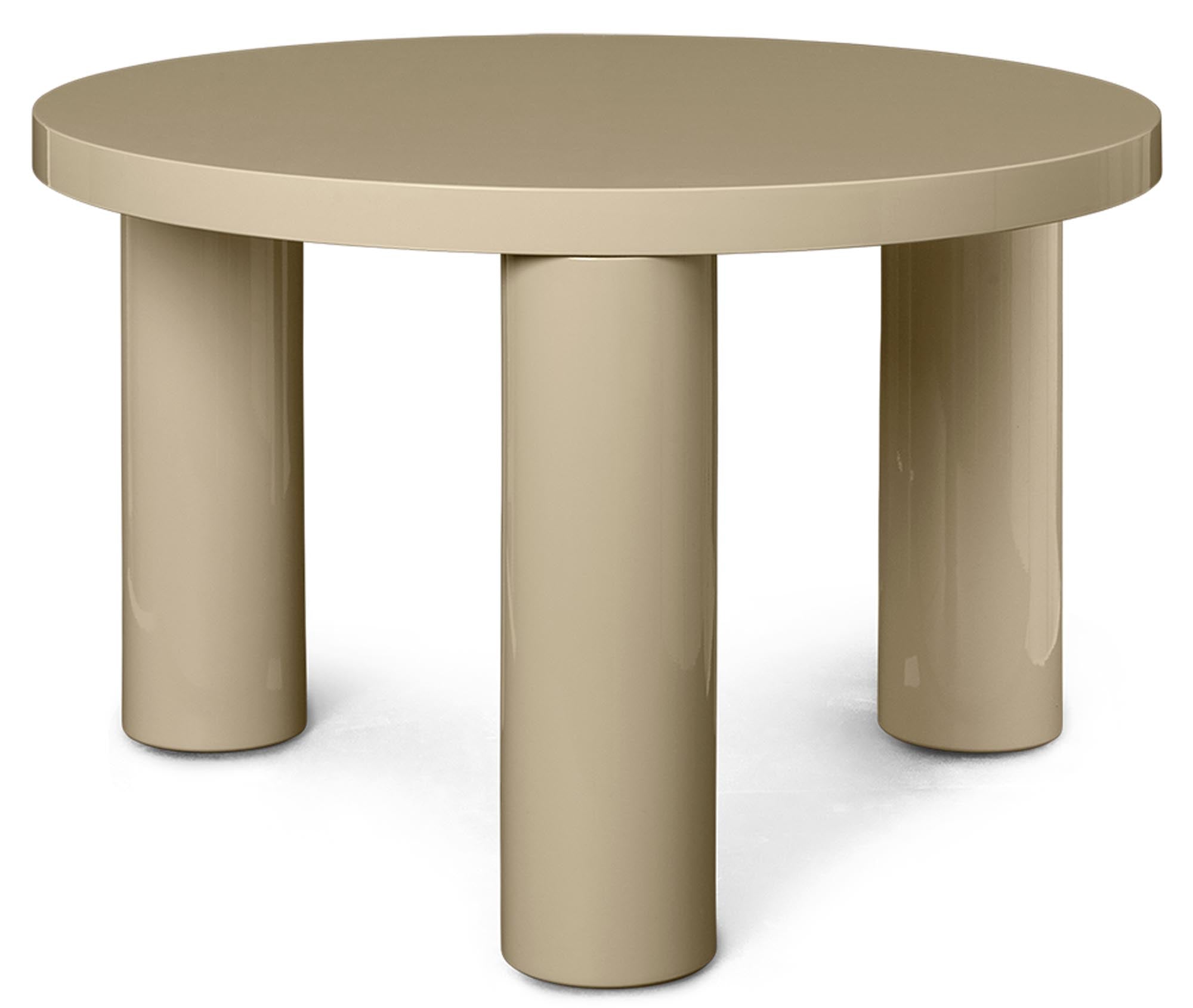 Post Cafétisch Klein in Kaschmir präsentiert im Onlineshop von KAQTU Design AG. Couchtisch ist von Ferm Living