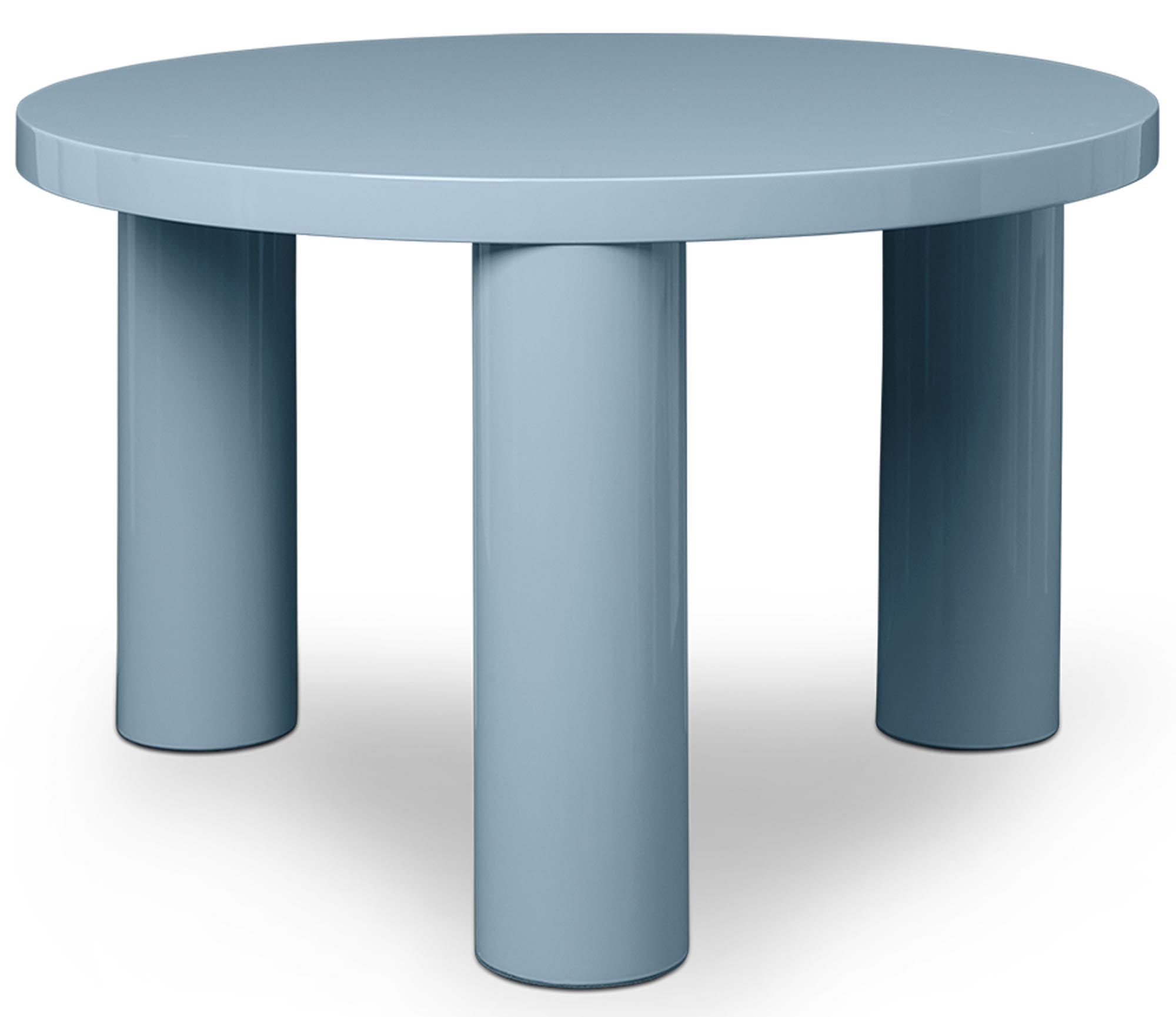 Post Cafétisch Klein in Blau präsentiert im Onlineshop von KAQTU Design AG. Couchtisch ist von Ferm Living