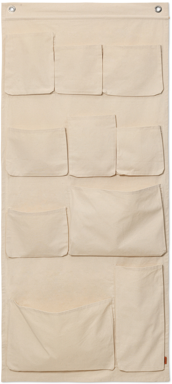 Canvas Wandtasche XL von Ferm Living erhätlich bei KAQTU Design AG