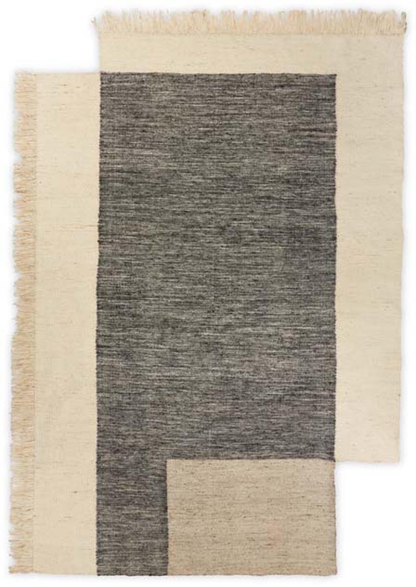 Ferm Living Counter Teppich: Zeitloses Design aus hochwertiger Wolle.