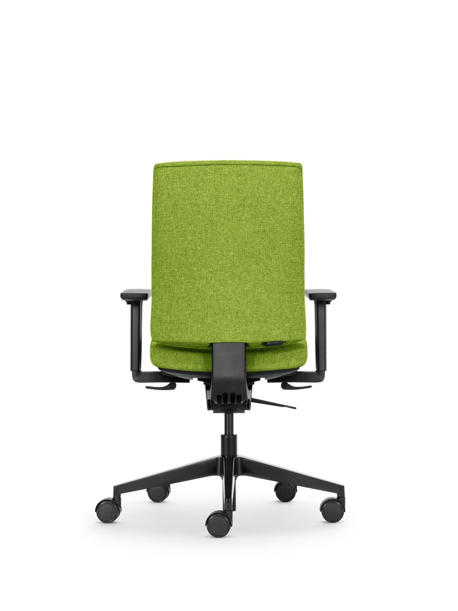 Kyra Flex von Girsberger: Hochwertiger Bürostuhl mit ergonomischer Lumbalstütze, automatischer Federkrafteinstellung und stilvollem Design für gesundes Sitzen.